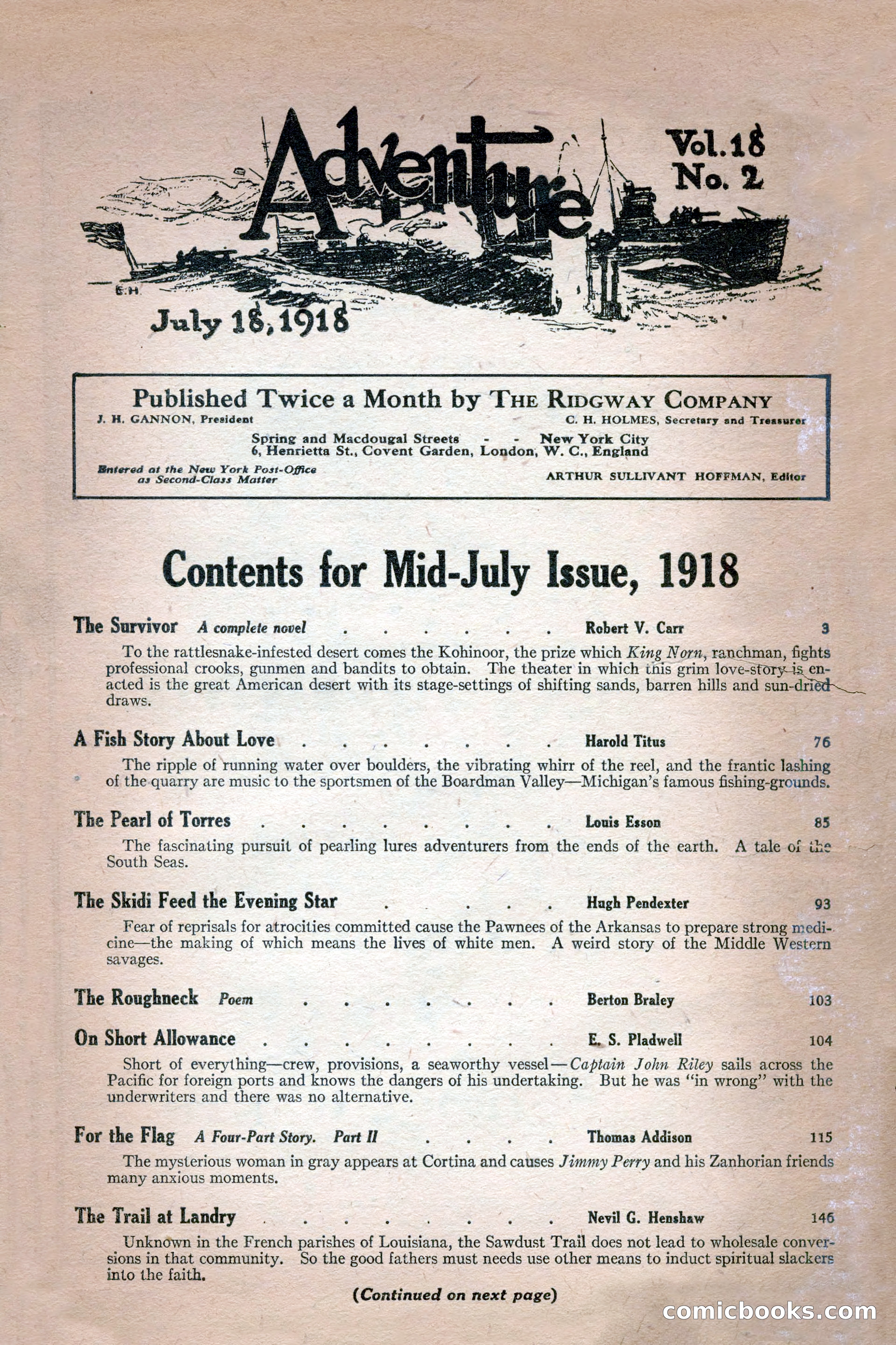 Adventure, July 18, 1918 — page 3 of 196