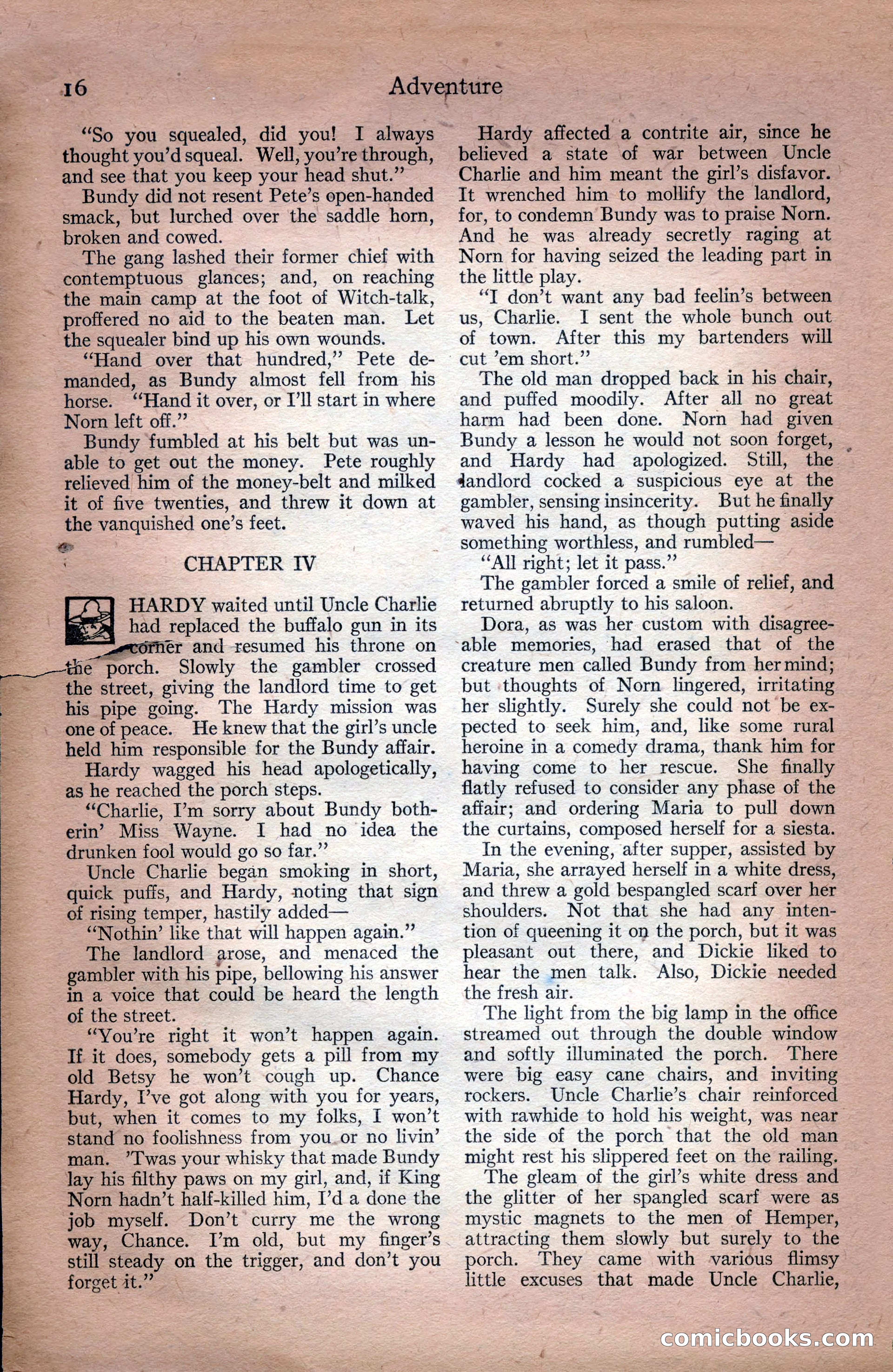 Adventure, July 18, 1918 — page 18 of 196