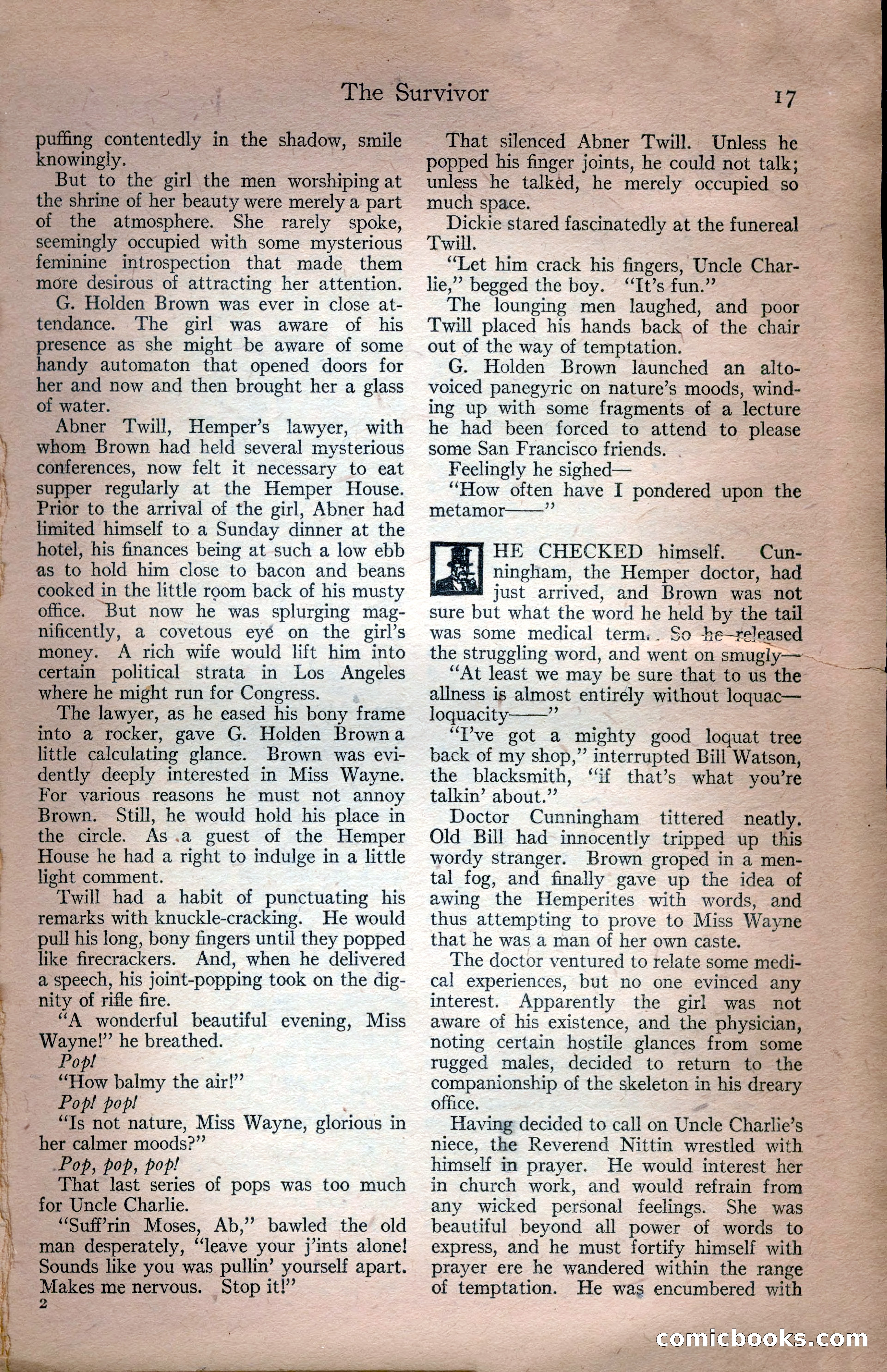 Adventure, July 18, 1918 — page 19 of 196