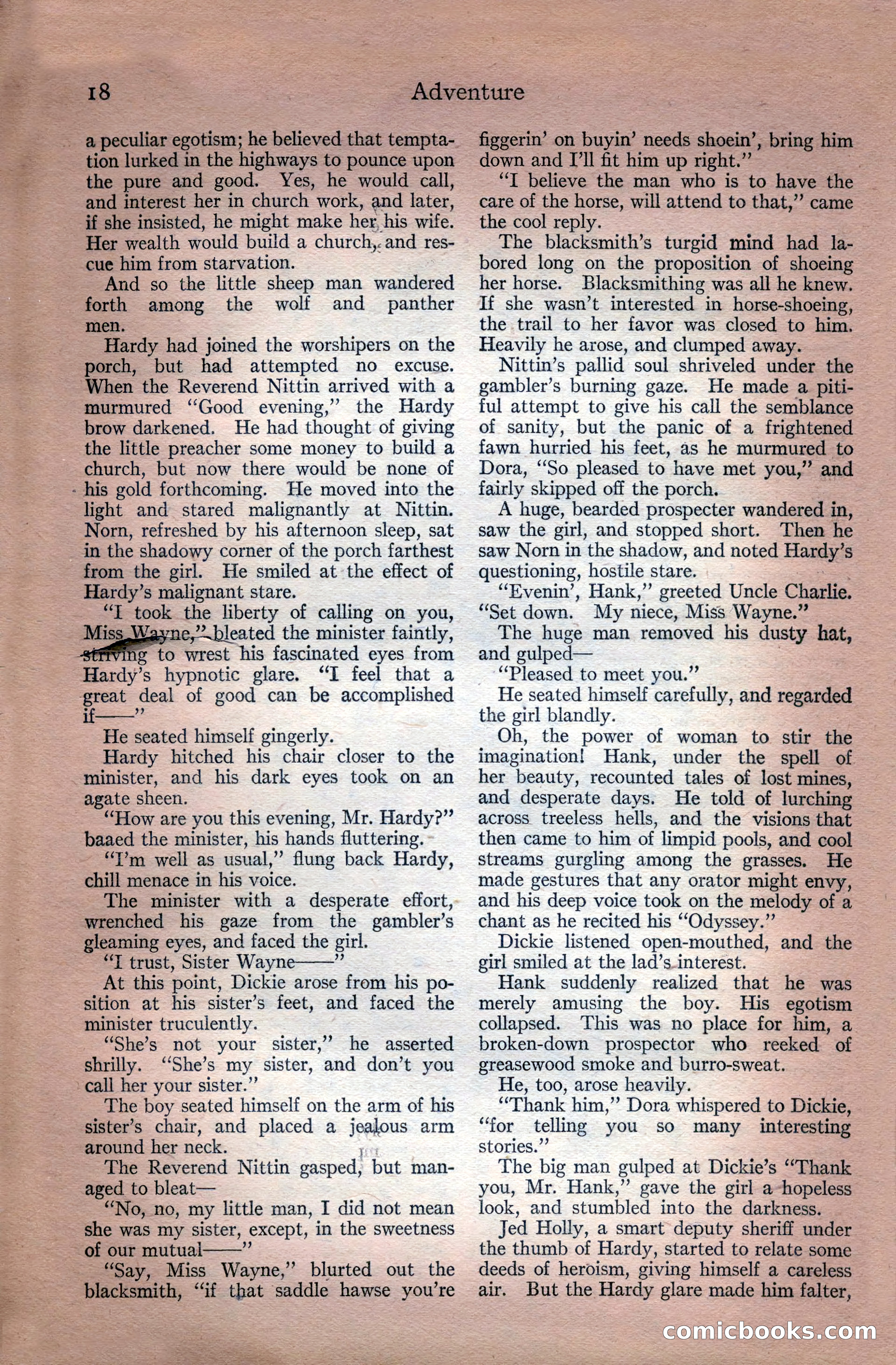 Adventure, July 18, 1918 — page 20 of 196