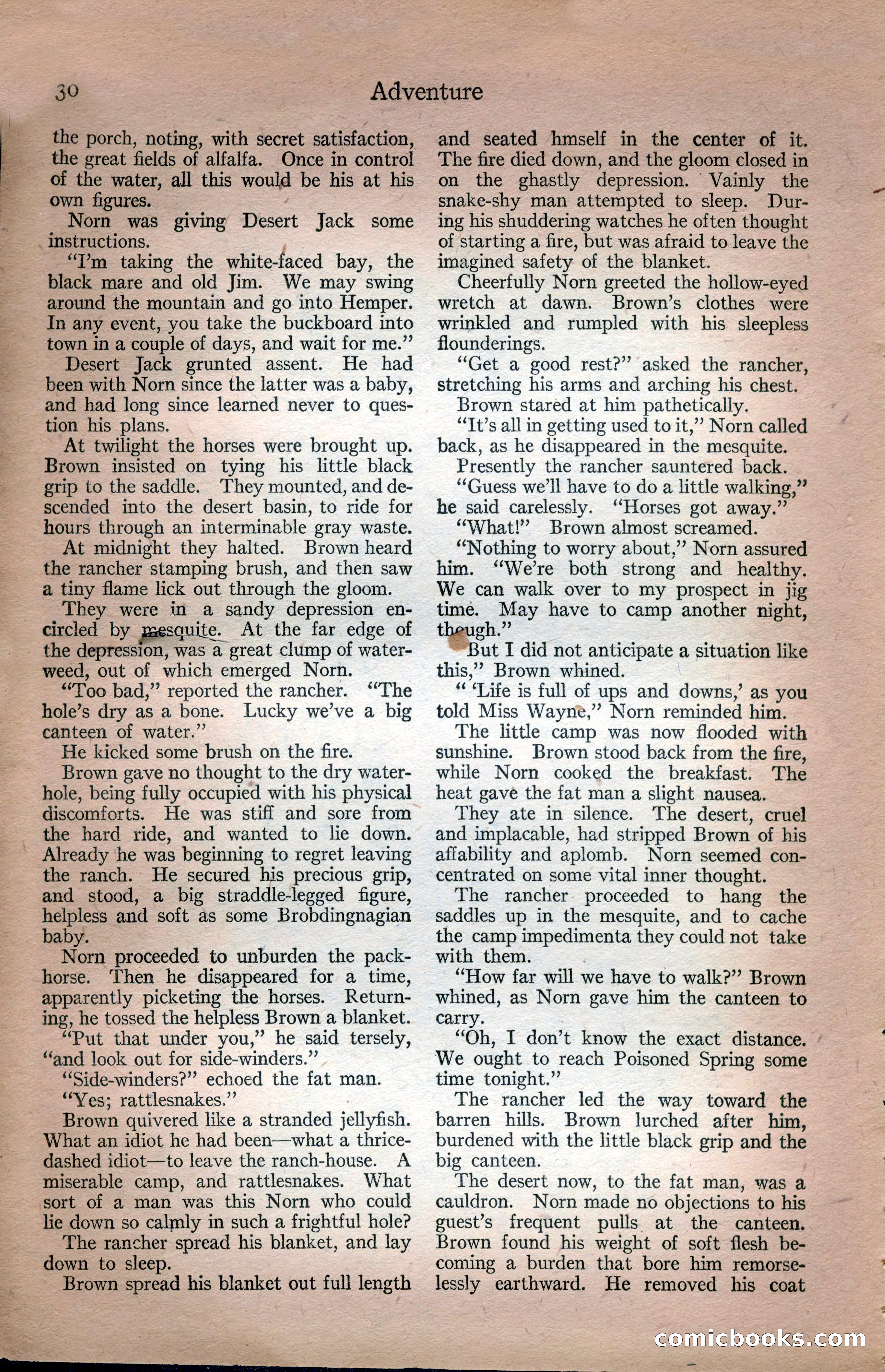 Adventure, July 18, 1918 — page 32 of 196