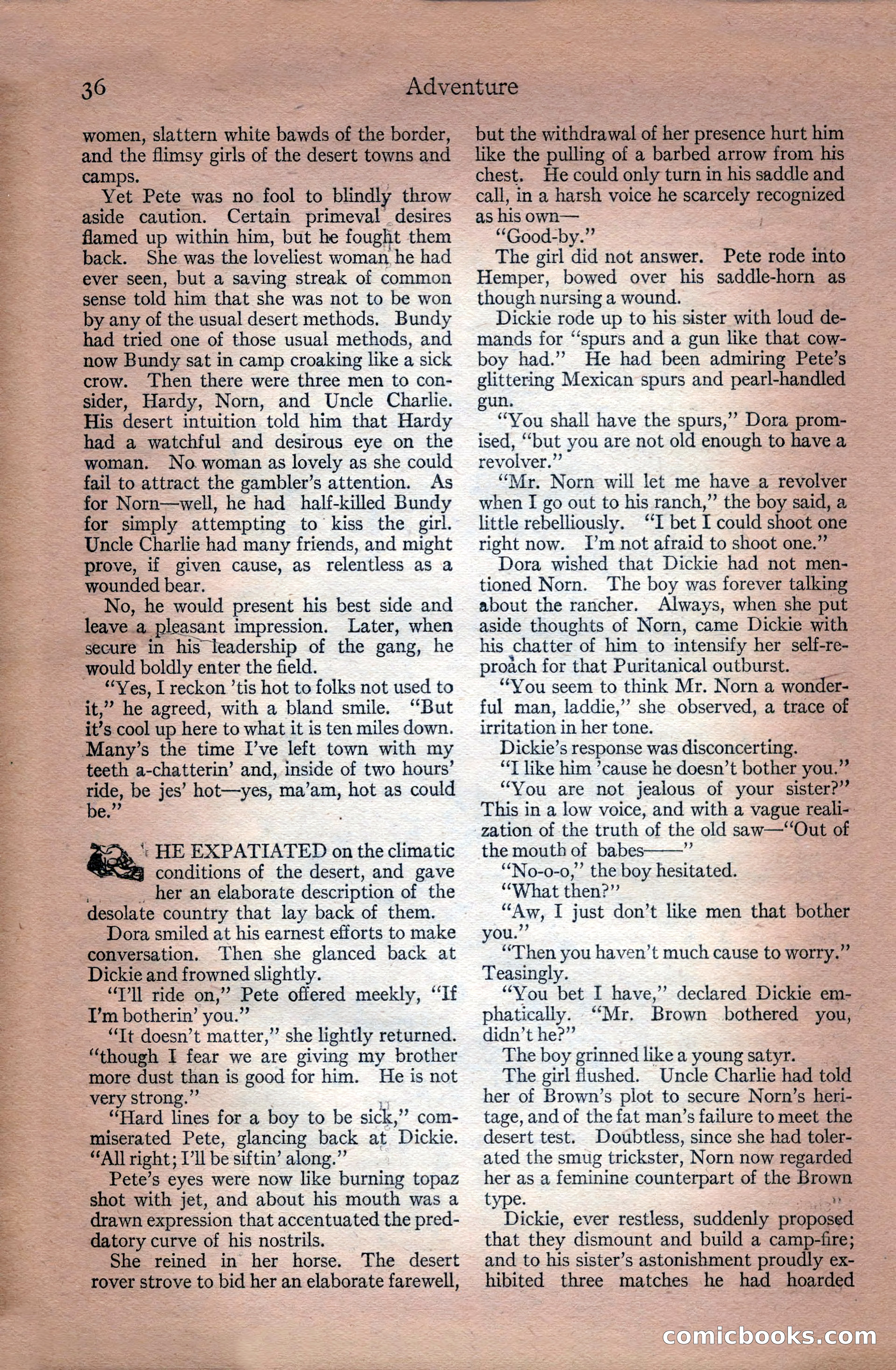 Adventure, July 18, 1918 — page 38 of 196