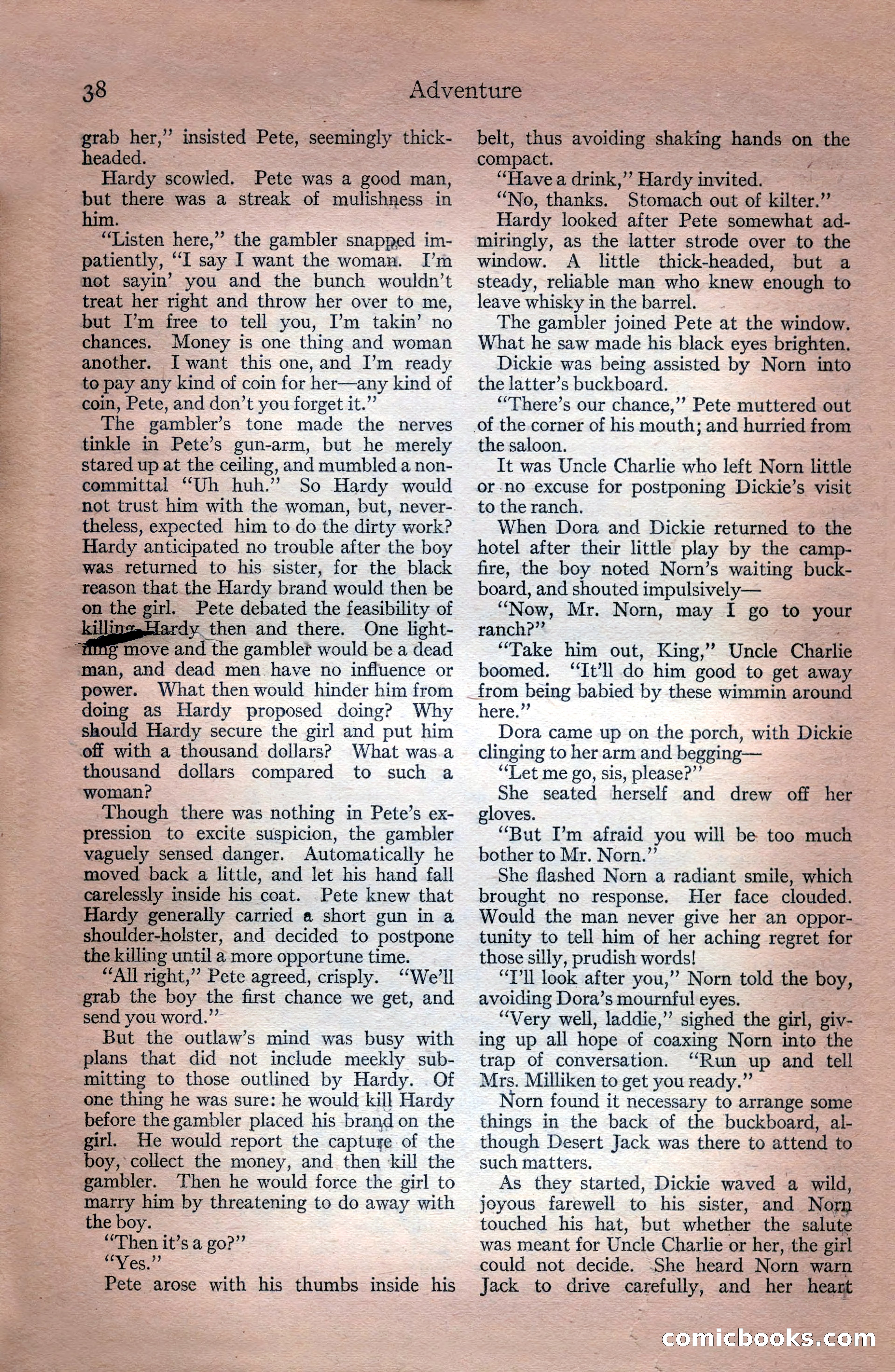 Adventure, July 18, 1918 — page 40 of 196