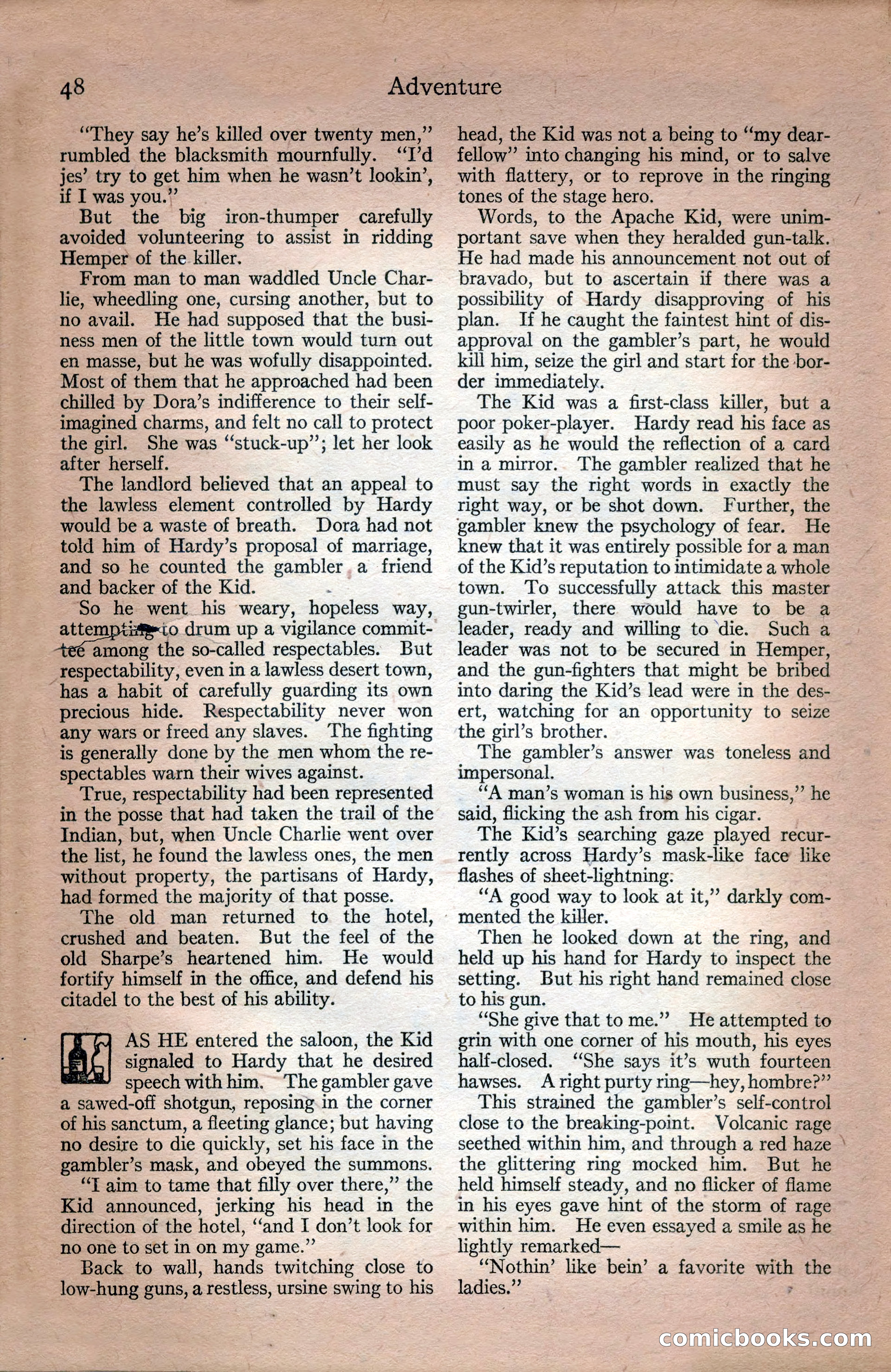 Adventure, July 18, 1918 — page 50 of 196