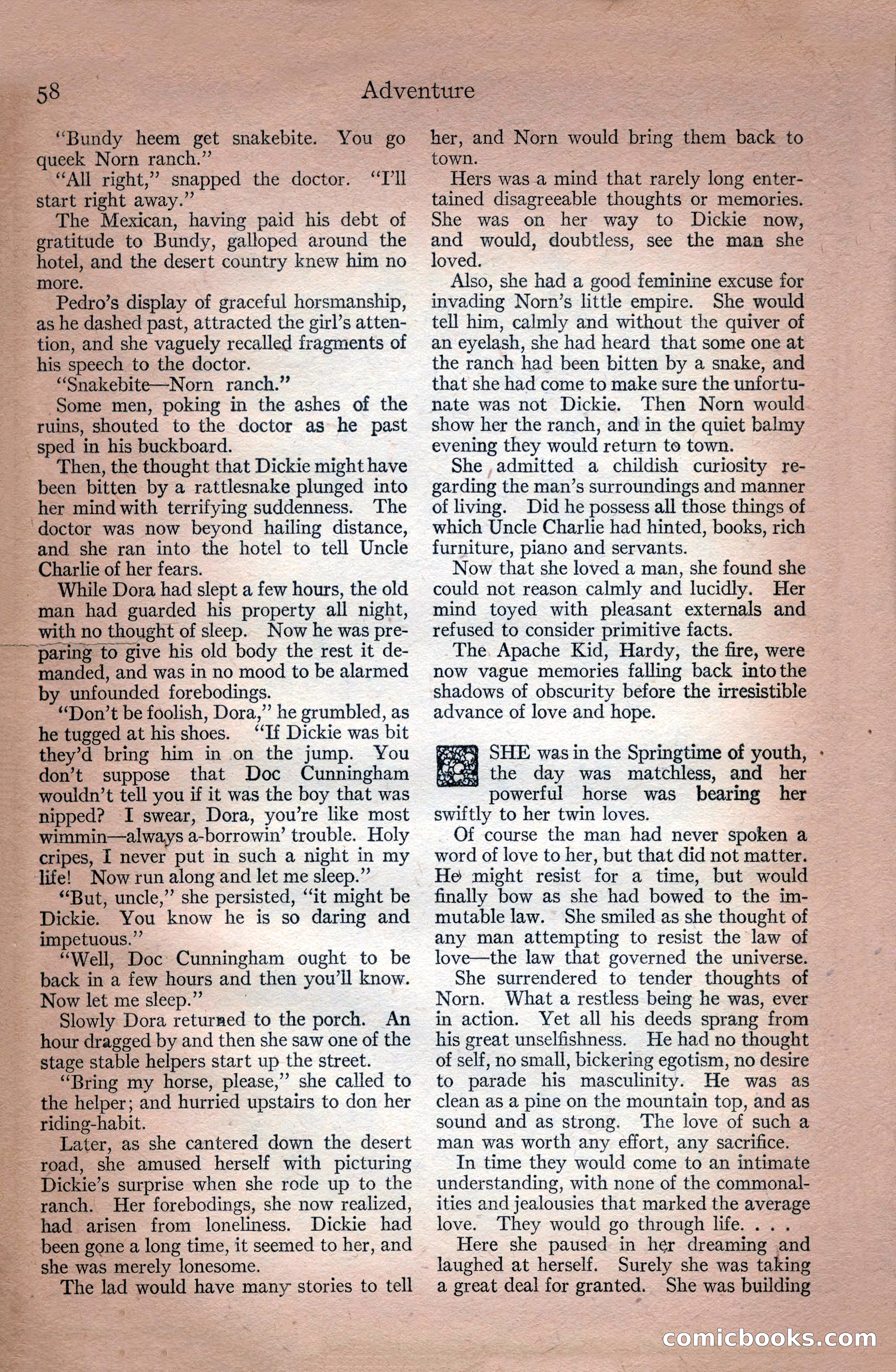 Adventure, July 18, 1918 — page 60 of 196