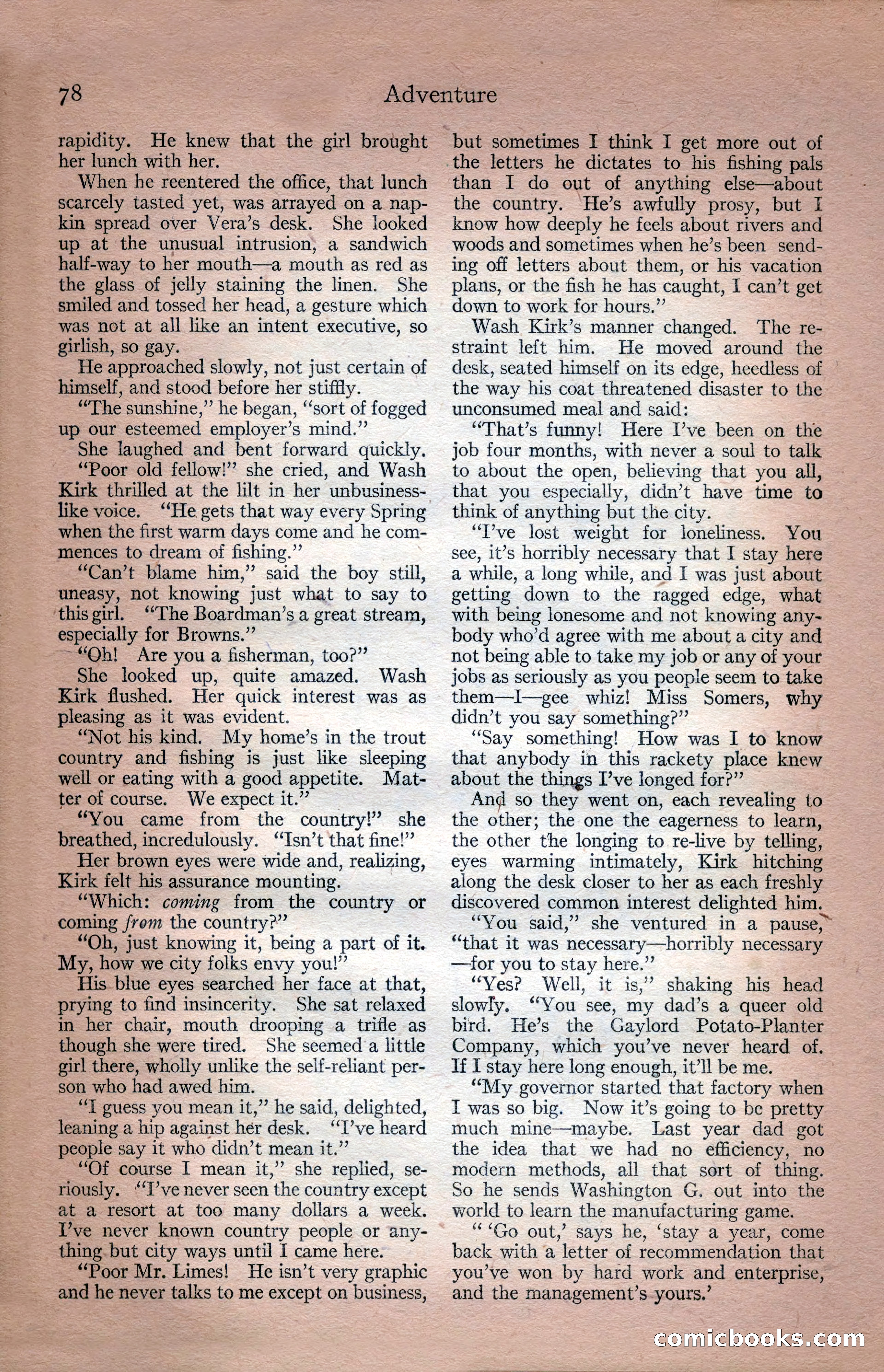 Adventure, July 18, 1918 — page 80 of 196
