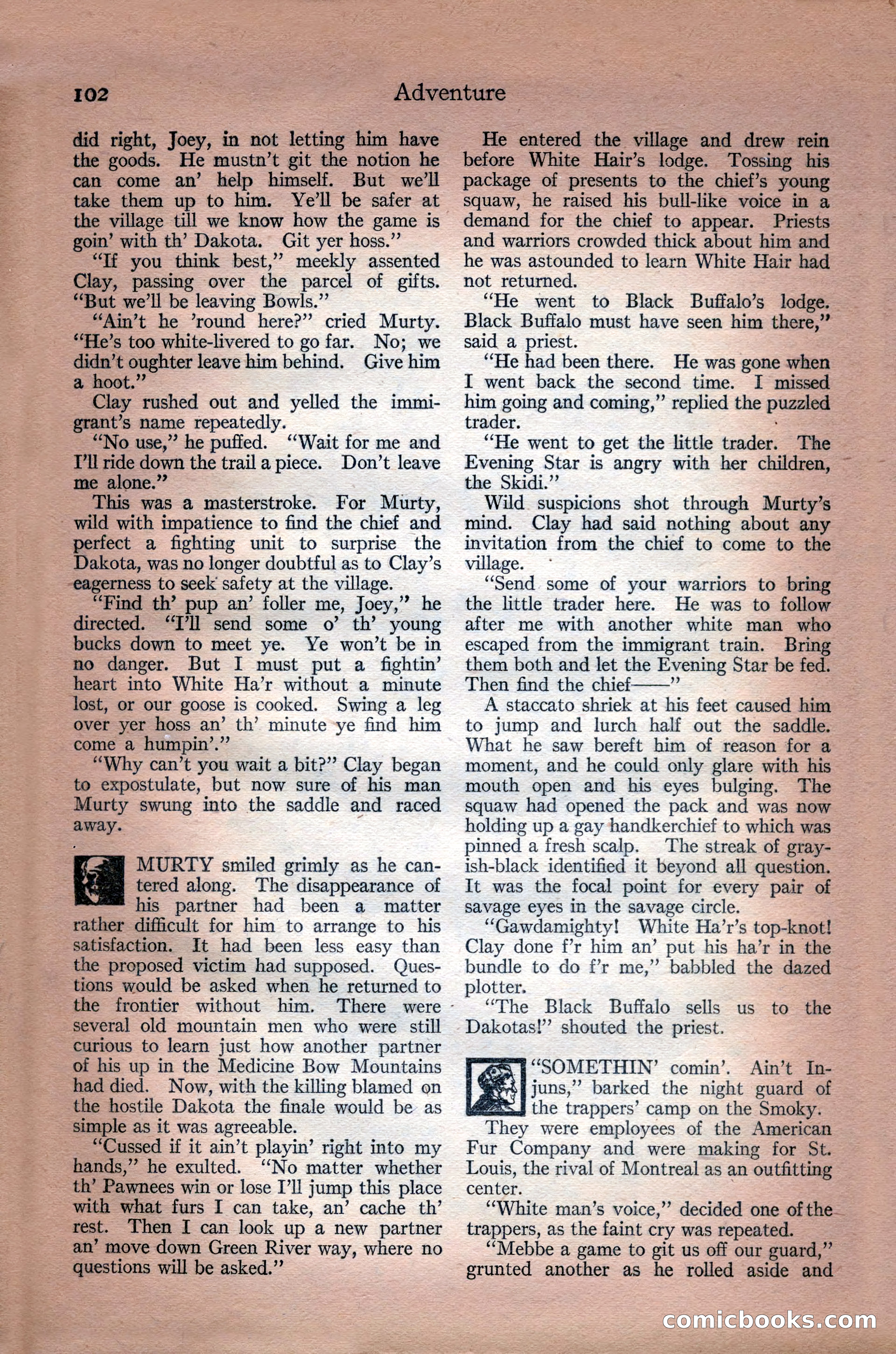 Adventure, July 18, 1918 — page 104 of 196