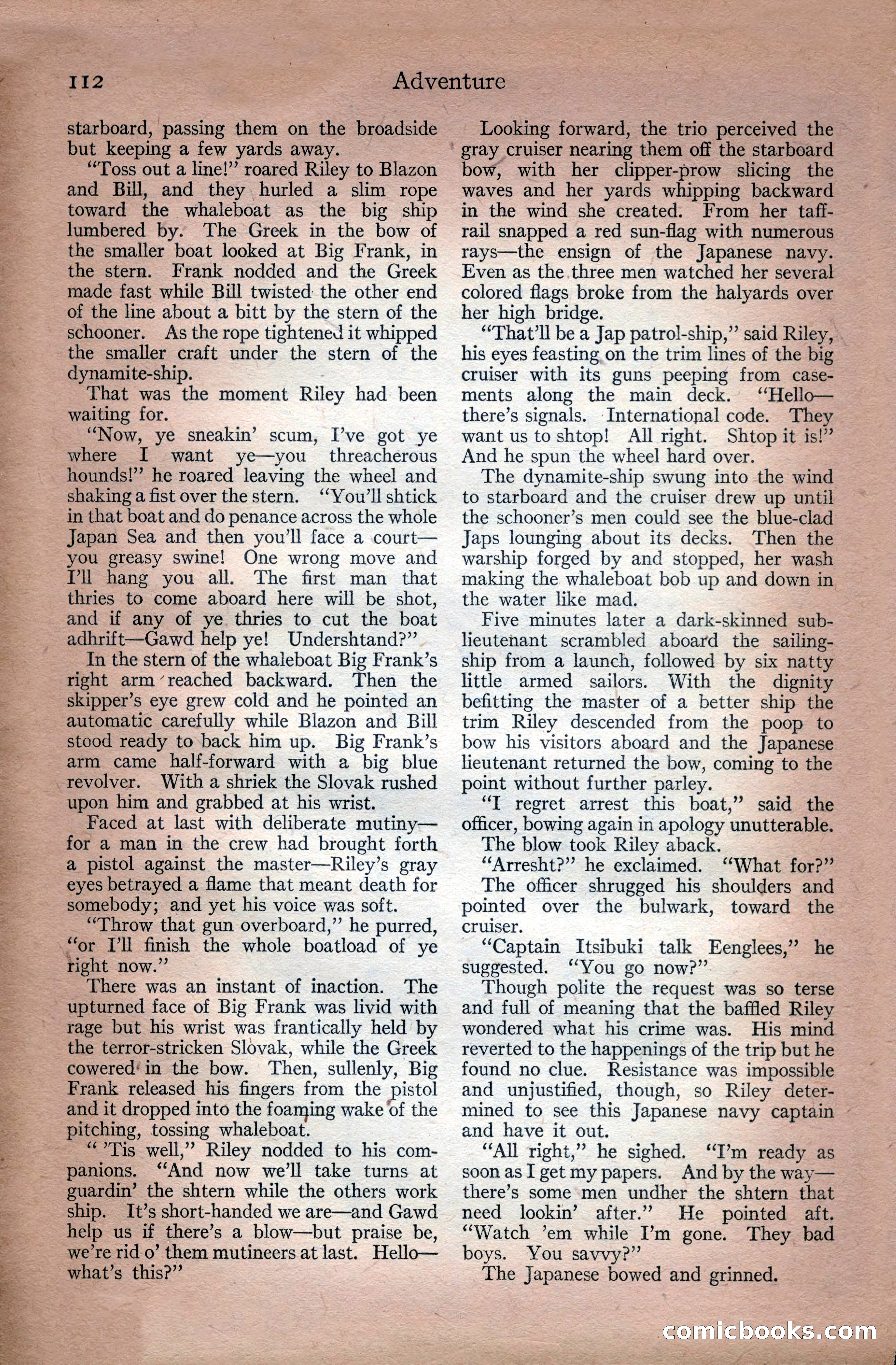 Adventure, July 18, 1918 — page 114 of 196