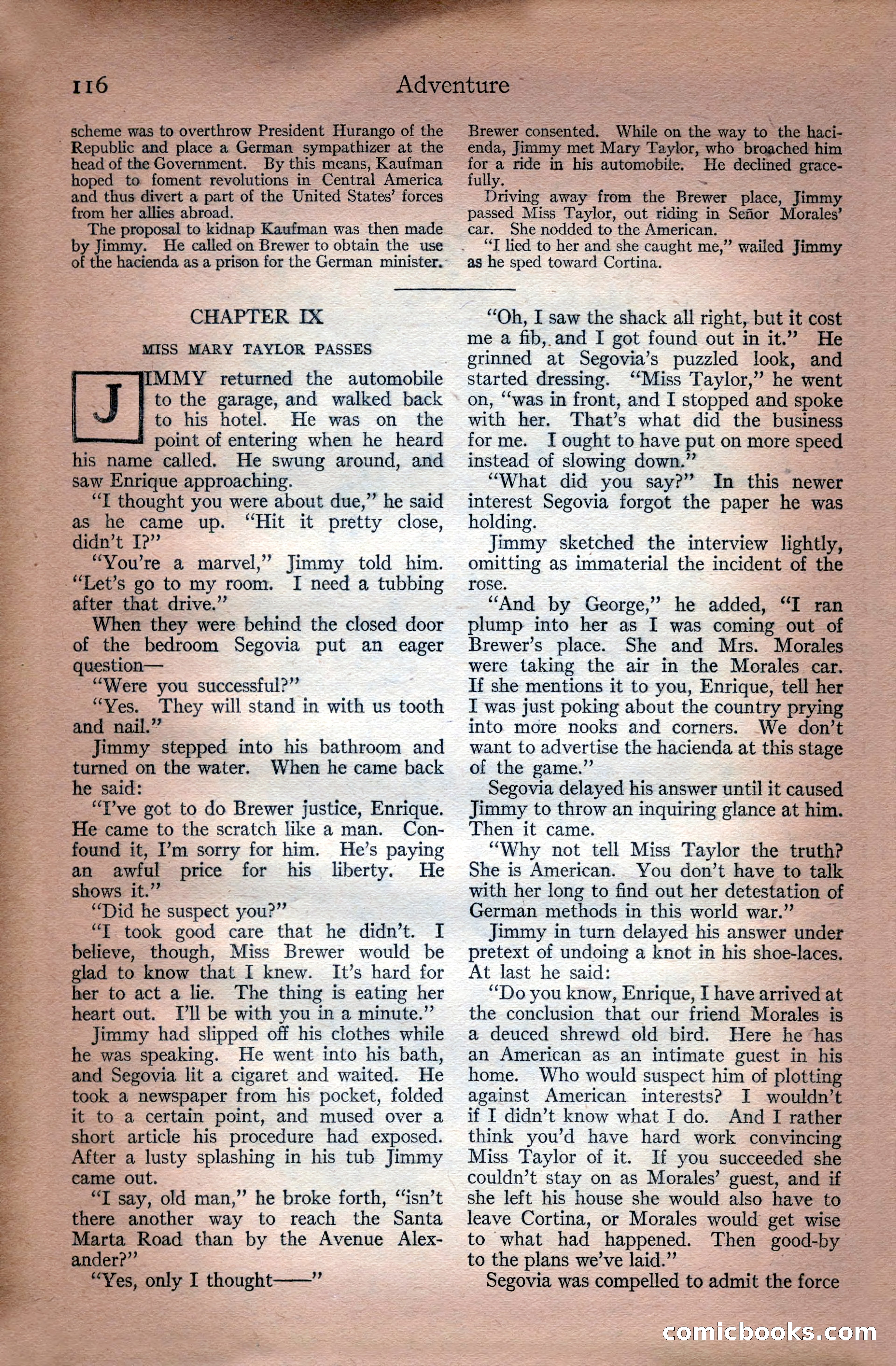 Adventure, July 18, 1918 — page 118 of 196