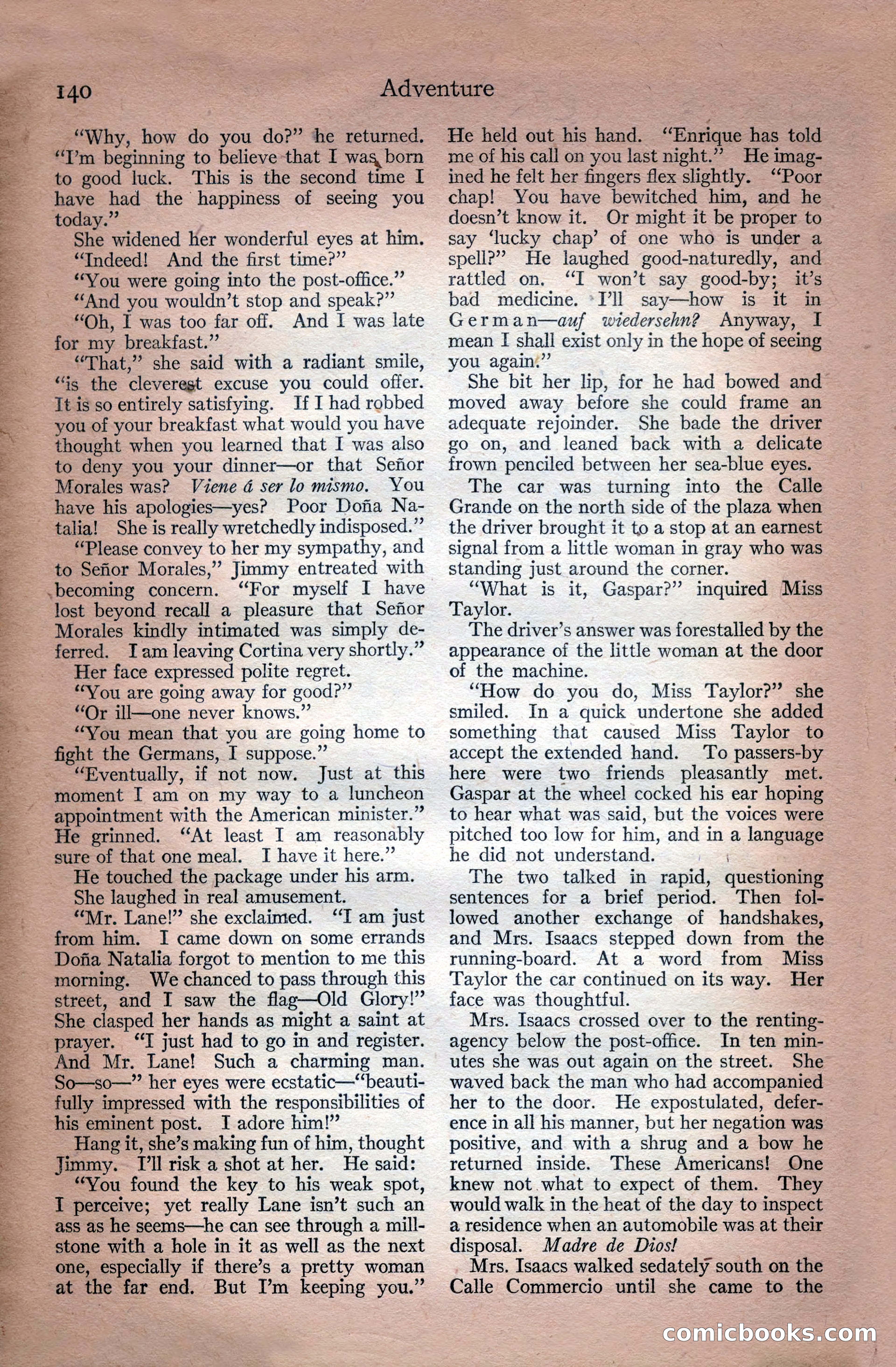 Adventure, July 18, 1918 — page 142 of 196