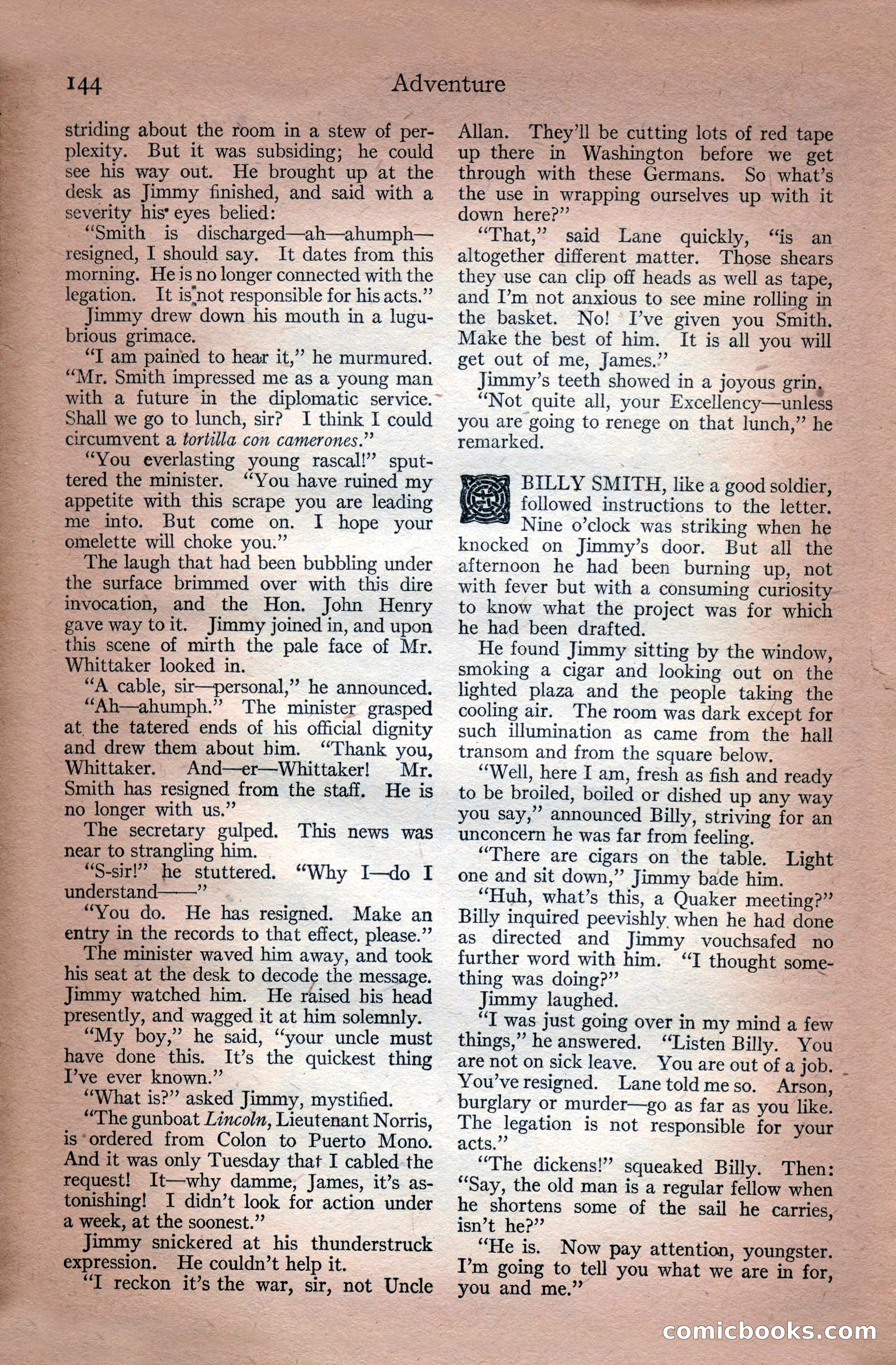 Adventure, July 18, 1918 — page 146 of 196