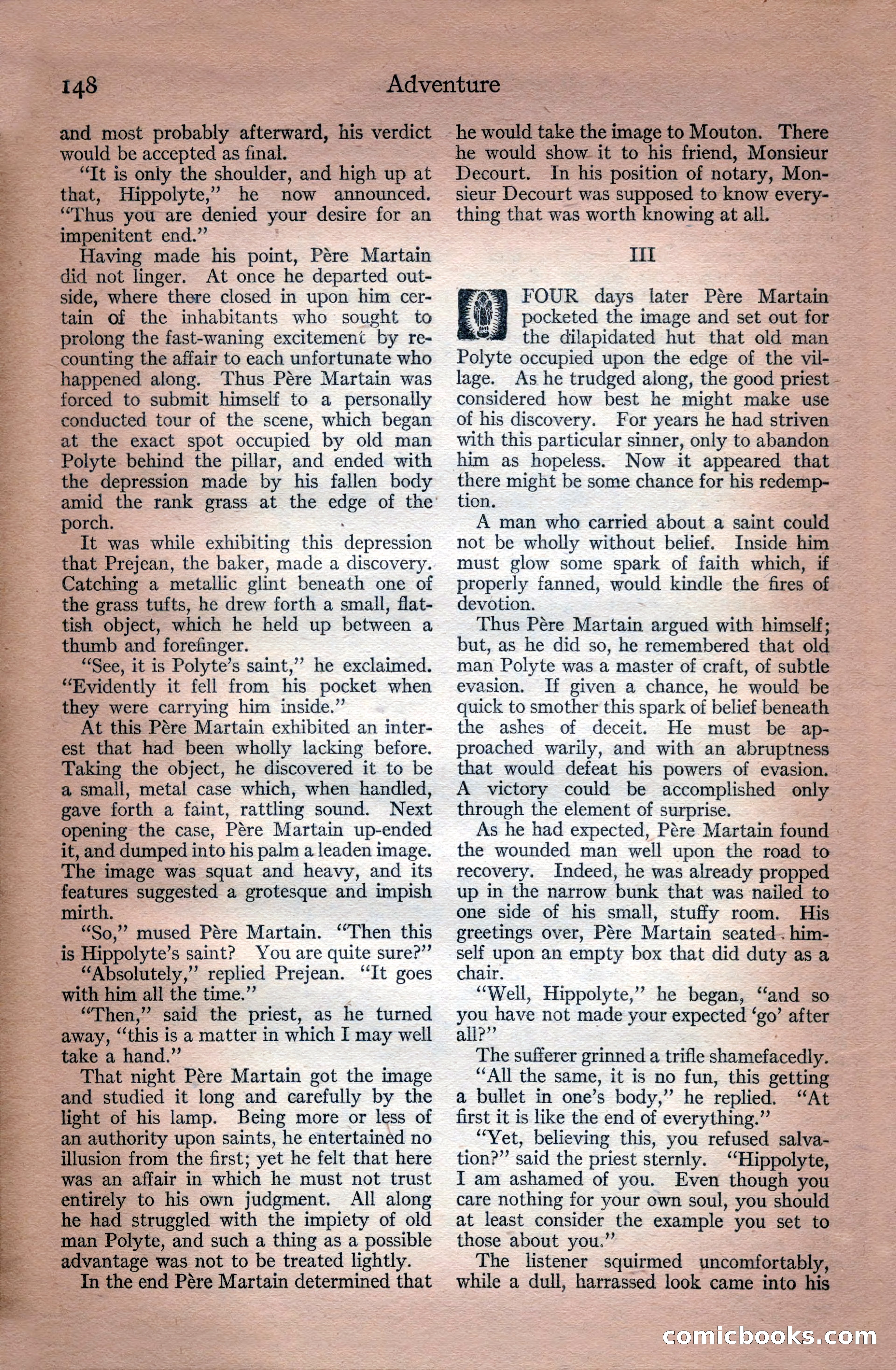 Adventure, July 18, 1918 — page 150 of 196