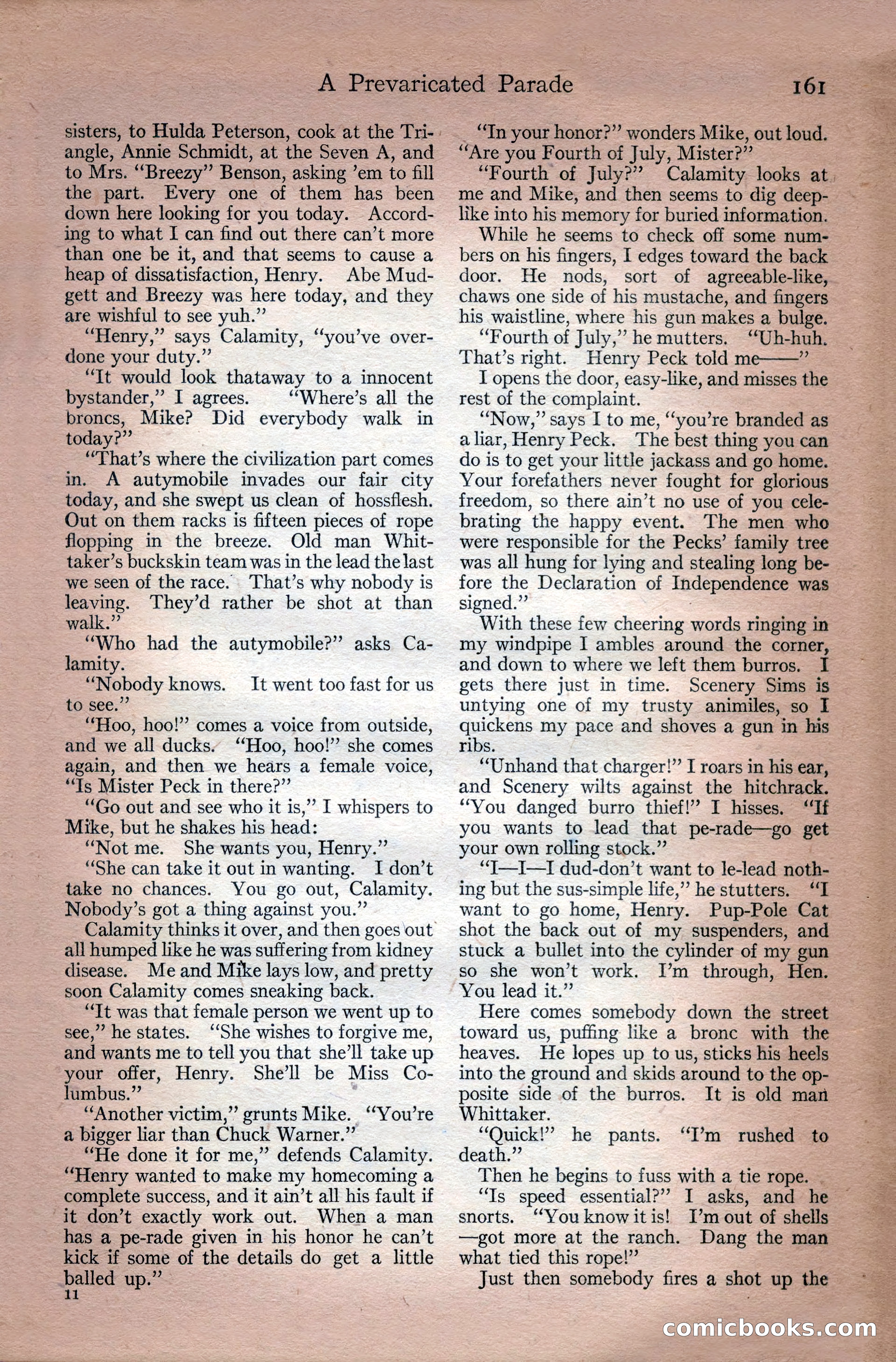 Adventure, July 18, 1918 — page 163 of 196