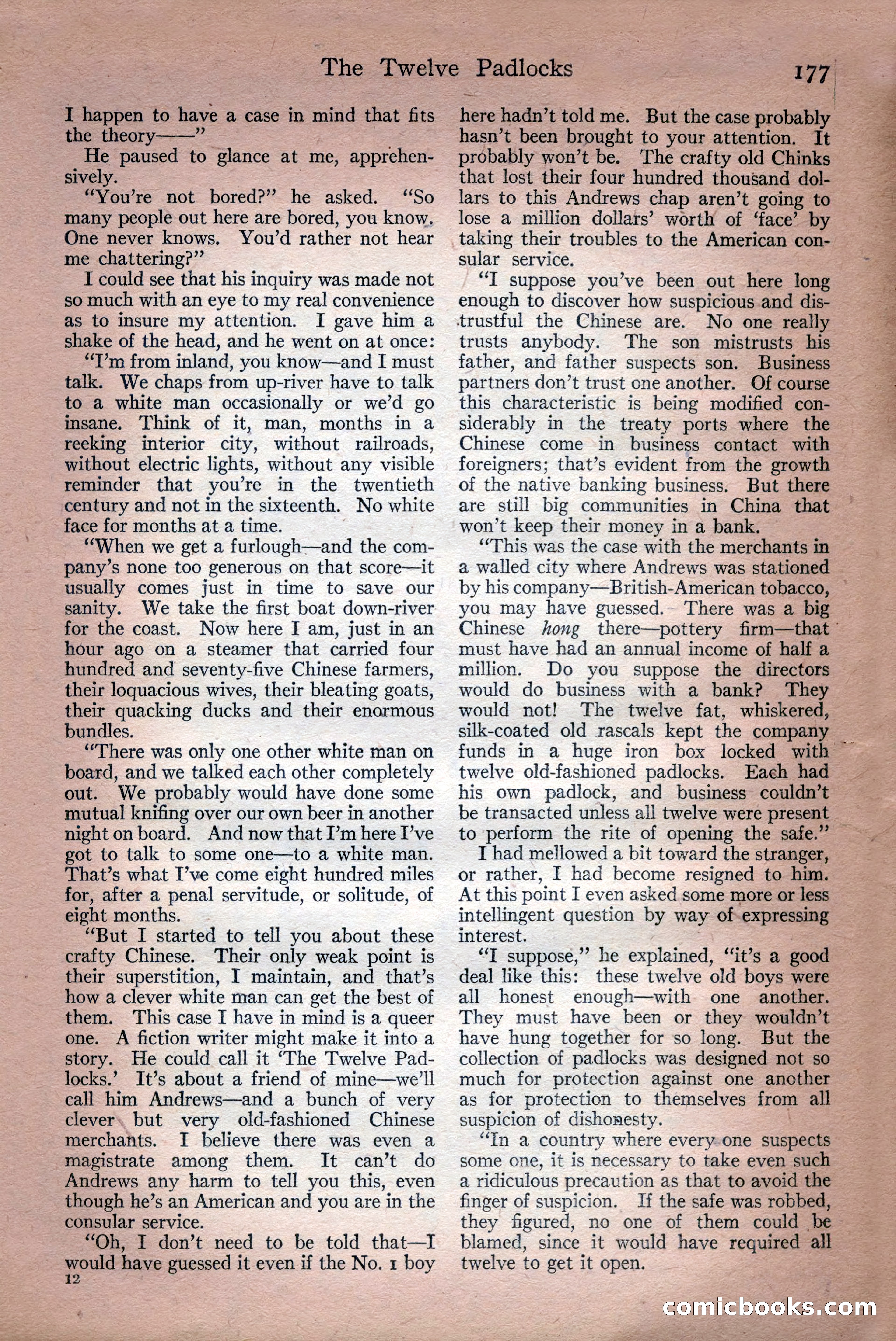 Adventure, July 18, 1918 — page 179 of 196