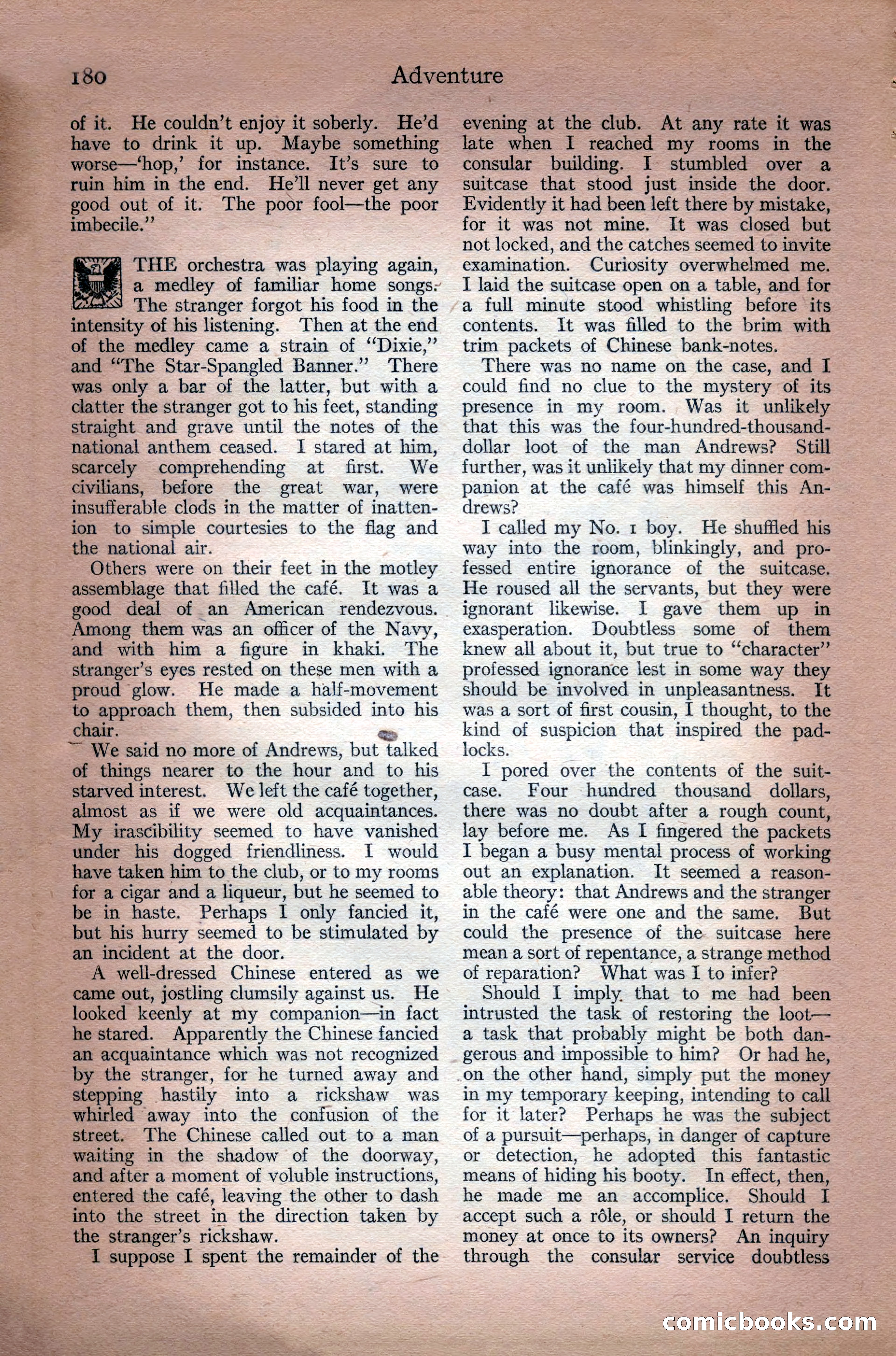 Adventure, July 18, 1918 — page 182 of 196