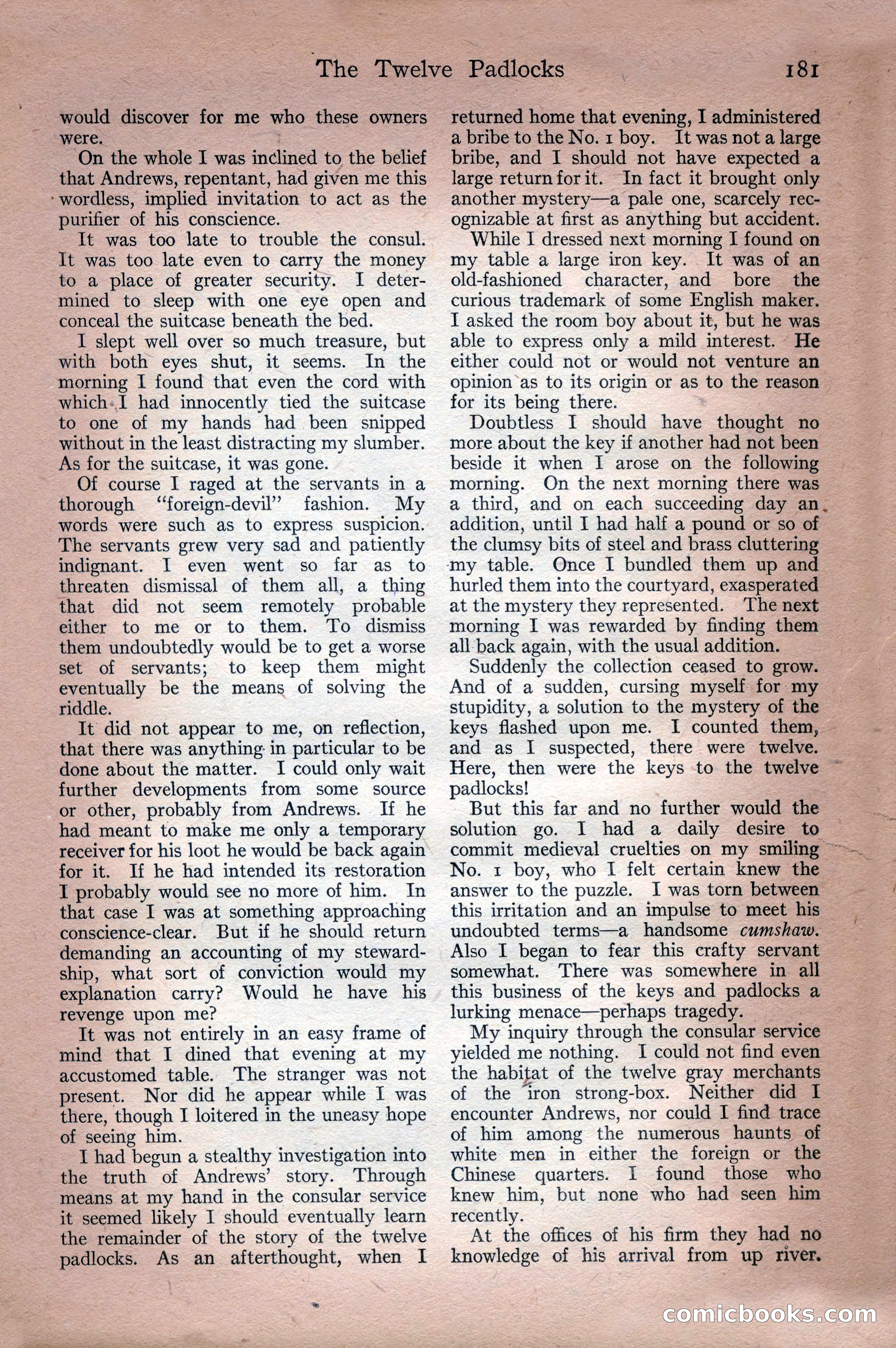 Adventure, July 18, 1918 — page 183 of 196