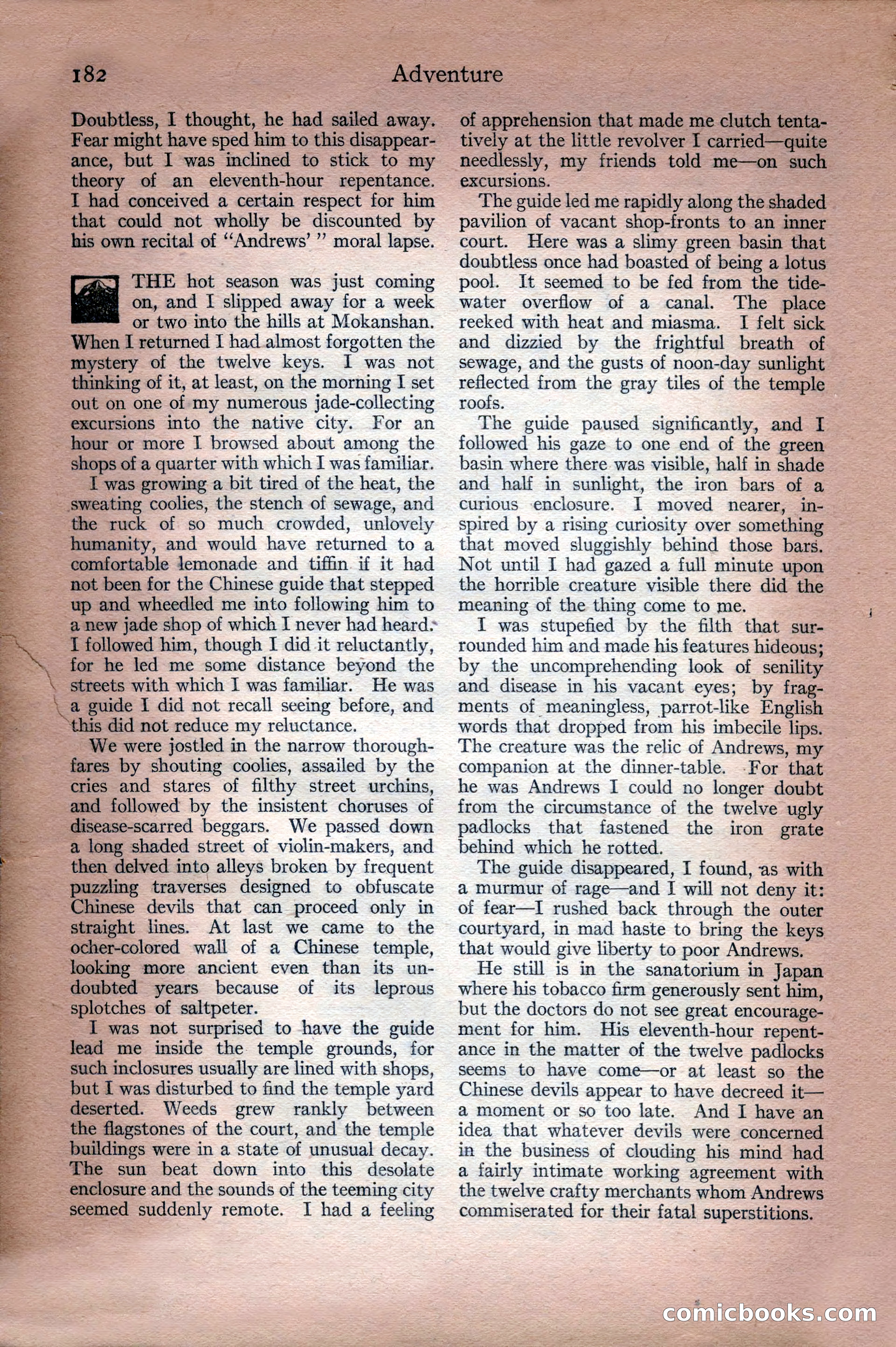 Adventure, July 18, 1918 — page 184 of 196