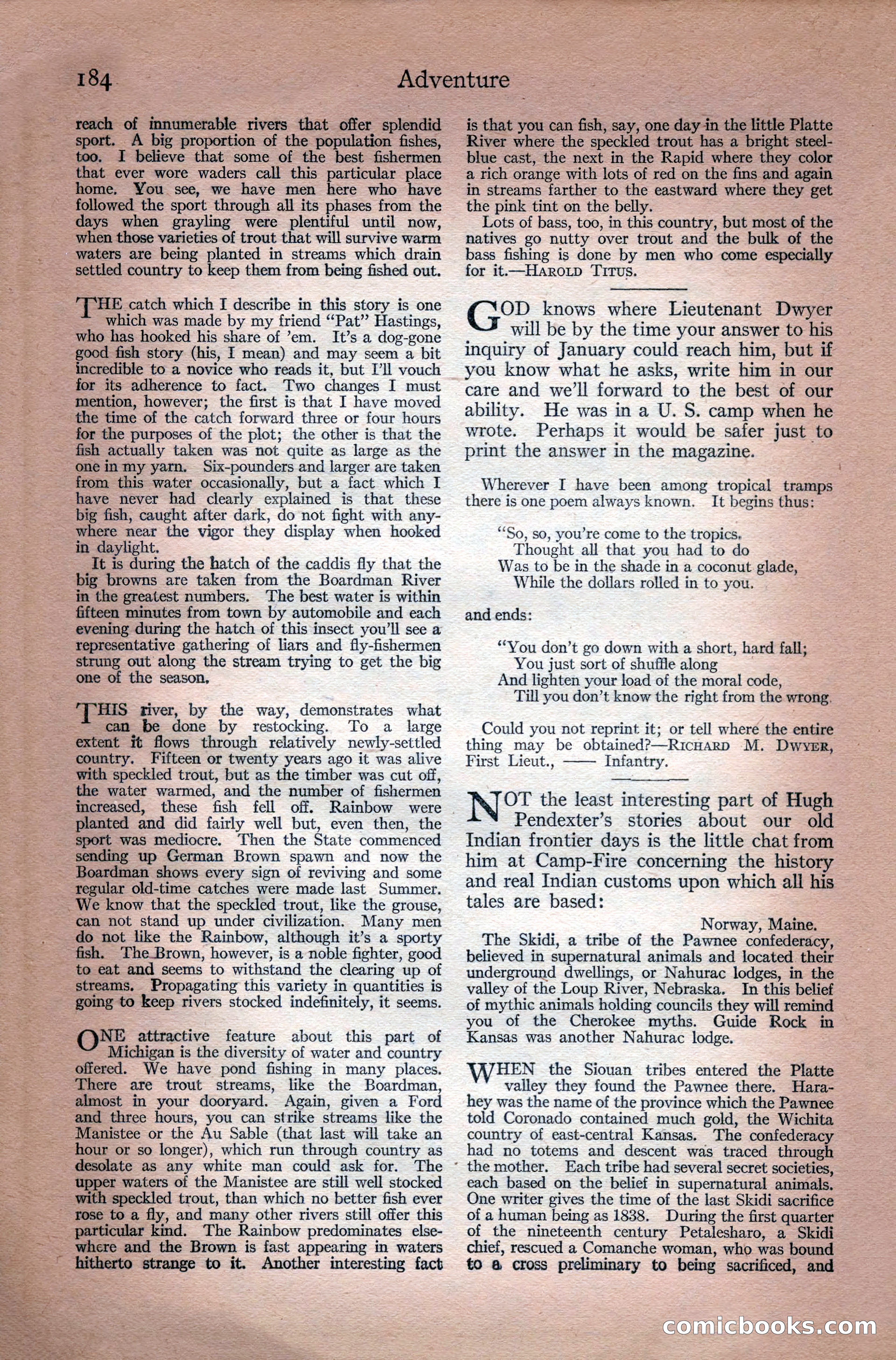 Adventure, July 18, 1918 — page 186 of 196