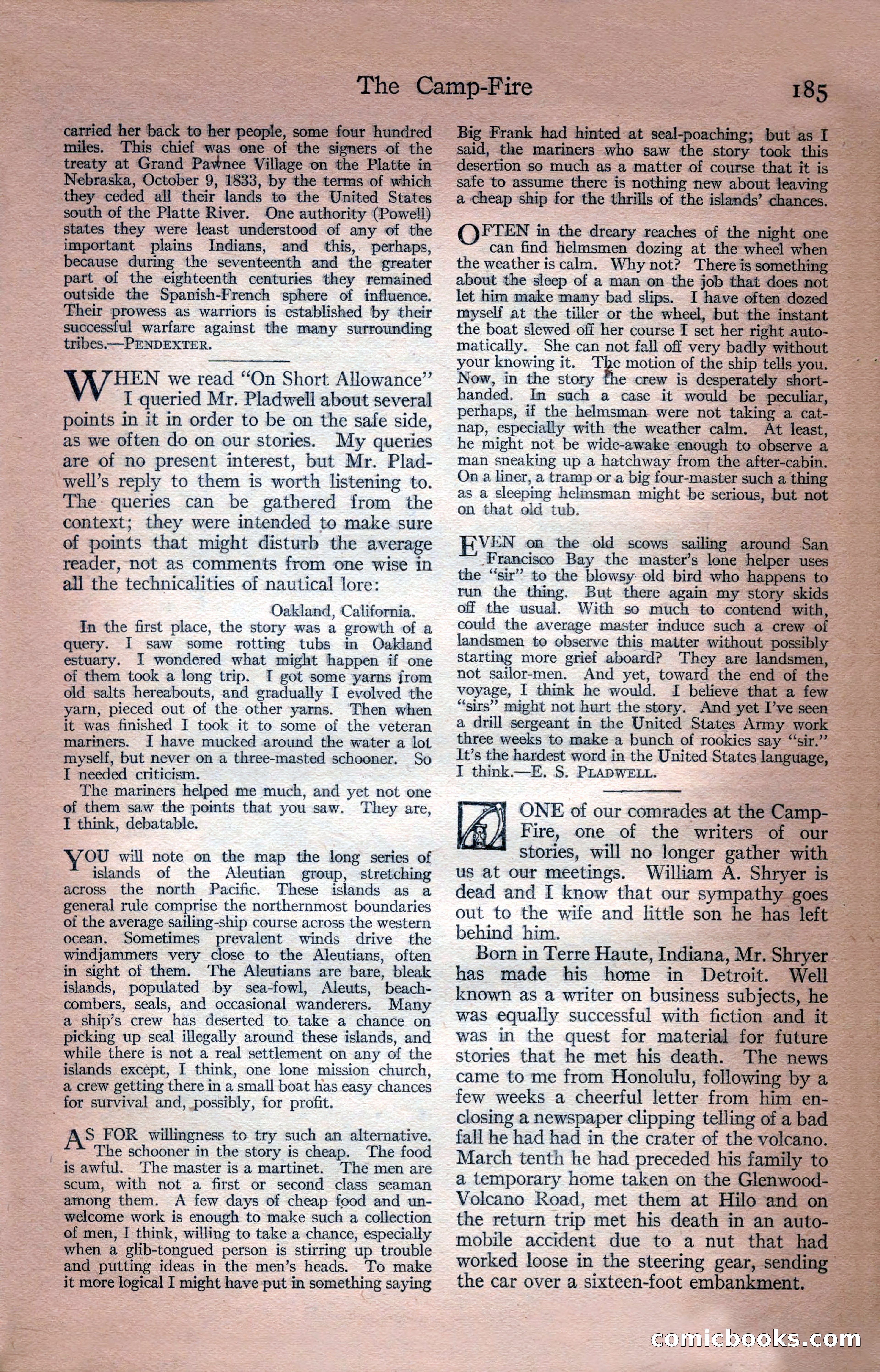 Adventure, July 18, 1918 — page 187 of 196