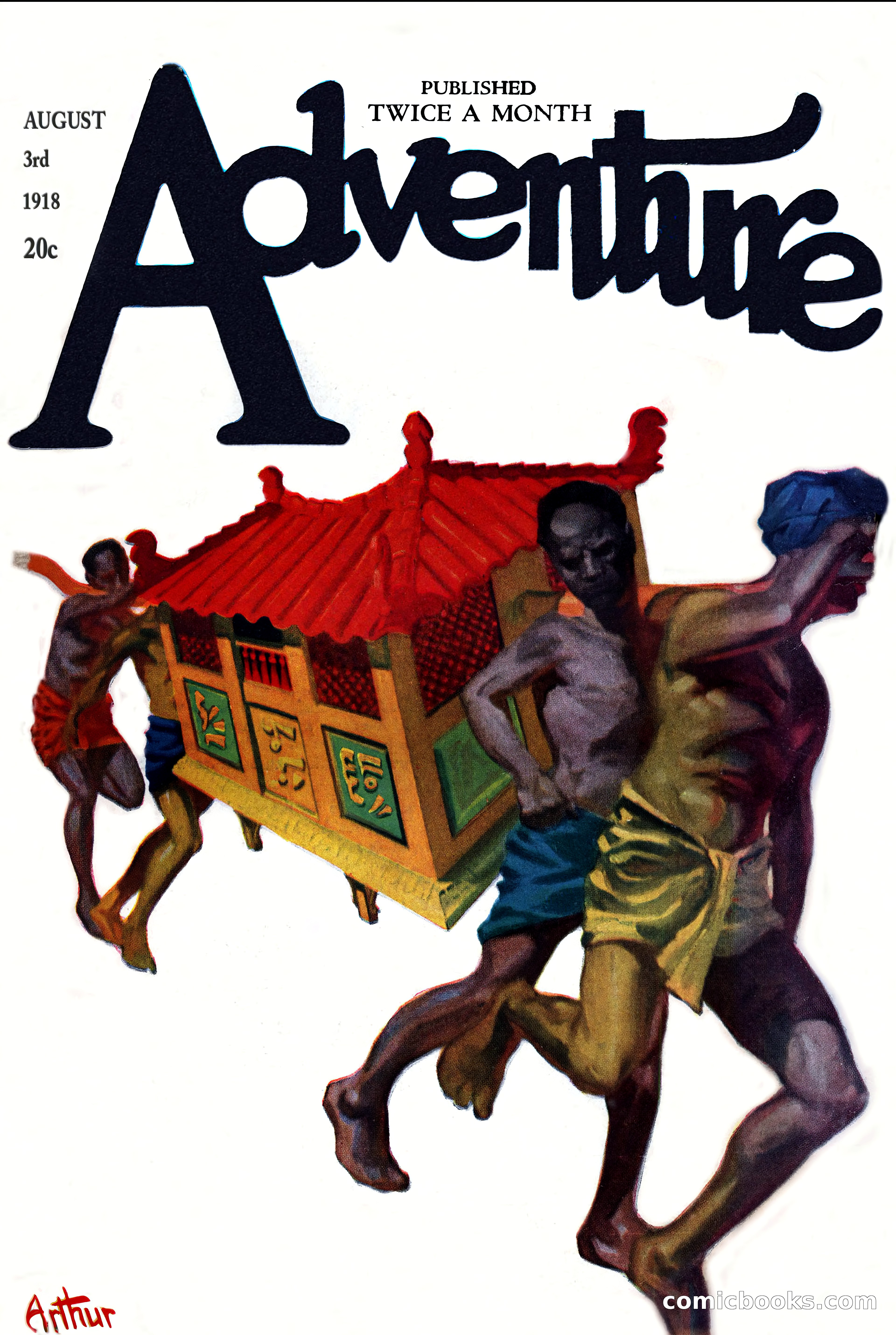 Adventure Magazine Cover
