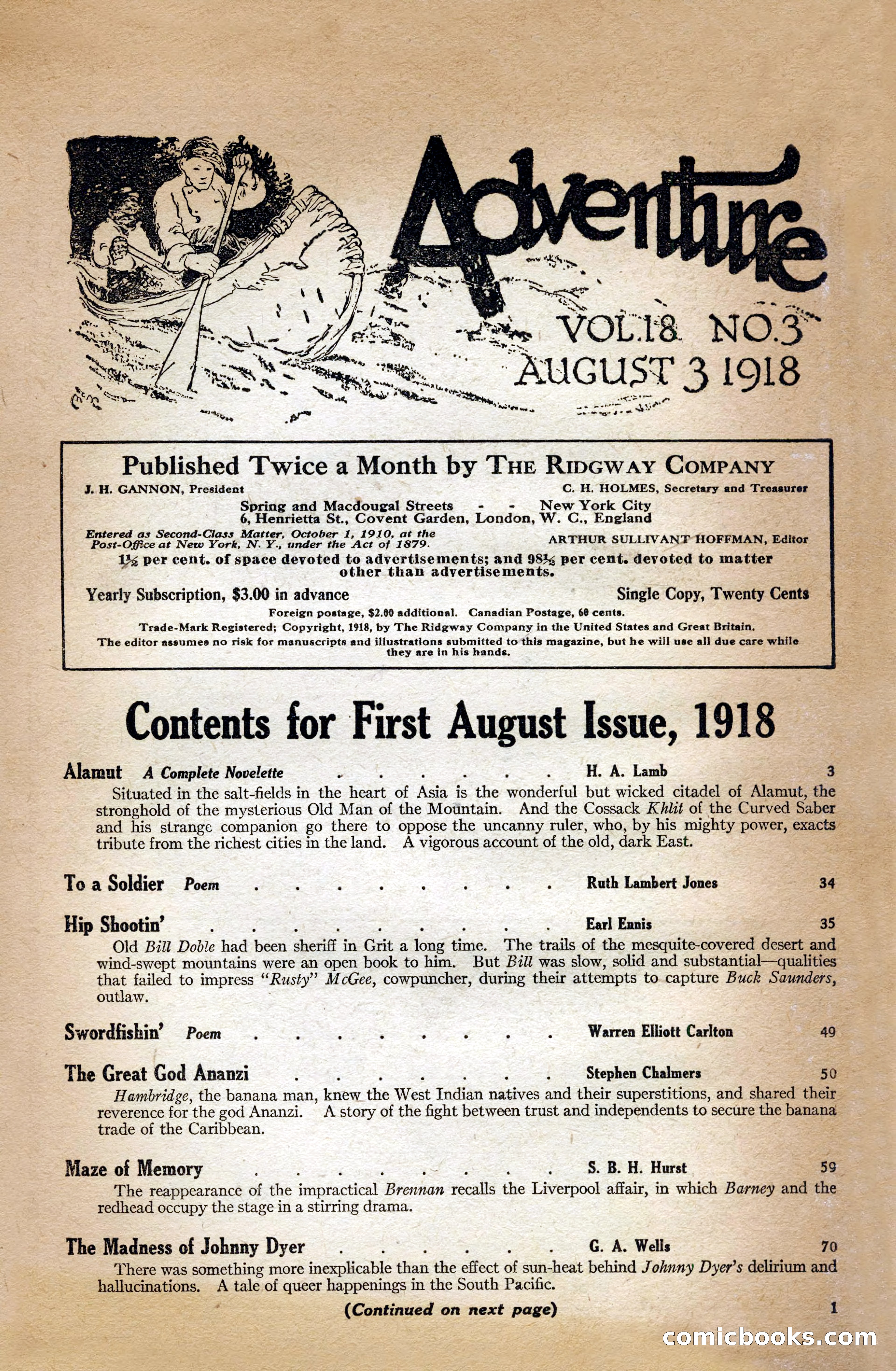 Adventure Magazine Cover — page 3 of 196