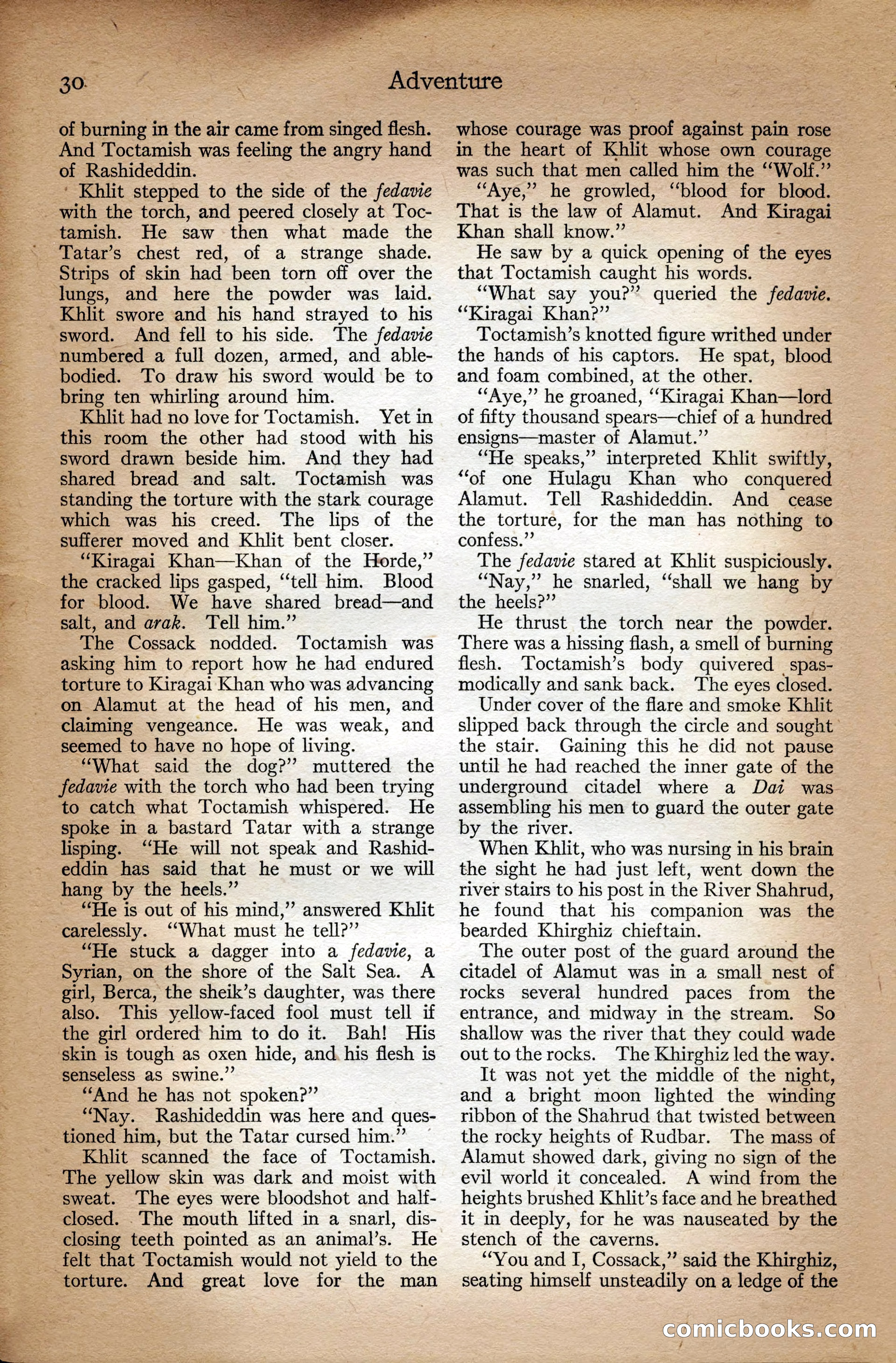 Adventure Magazine Cover — page 32 of 196