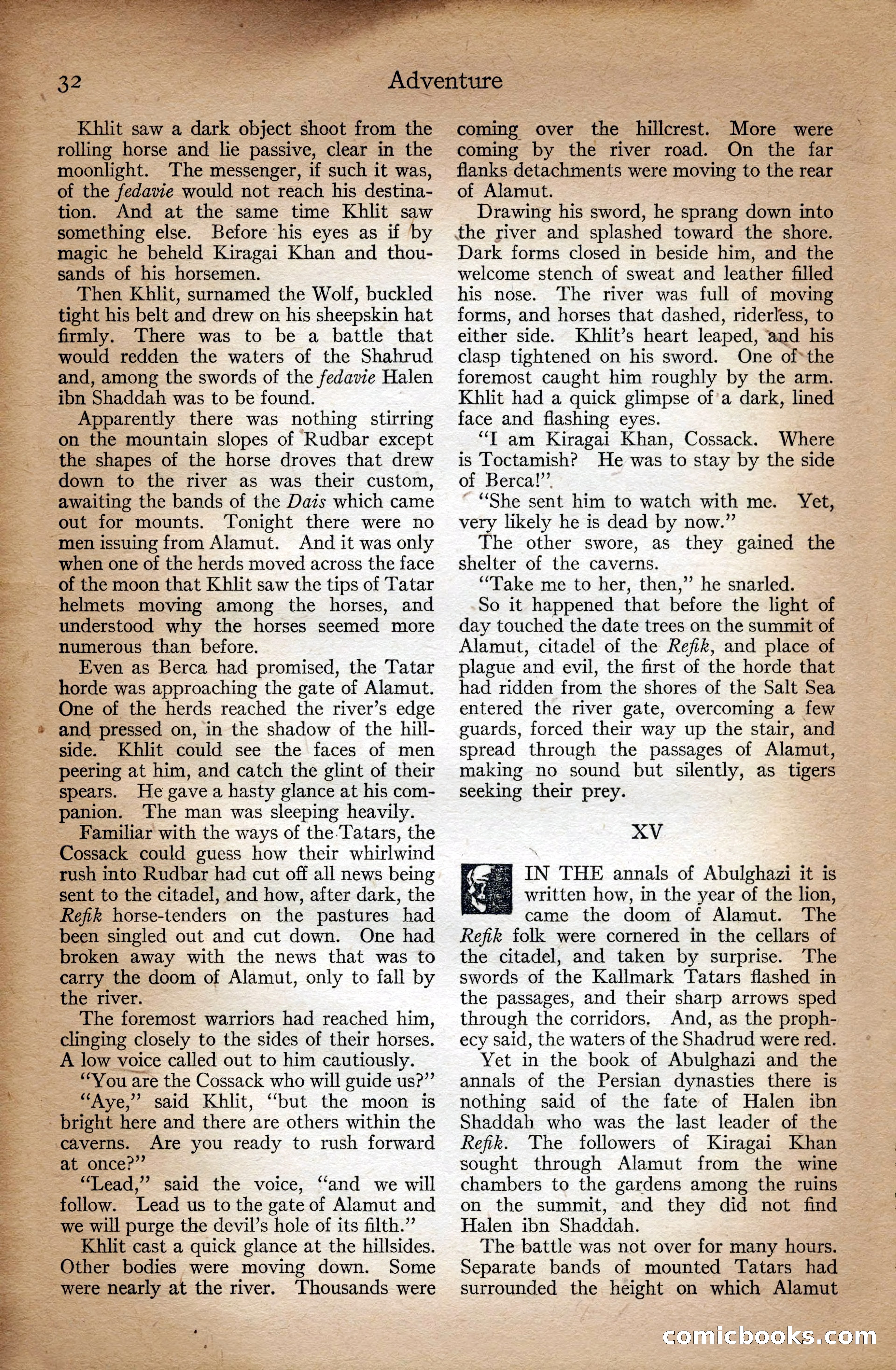 Adventure Magazine Cover — page 34 of 196