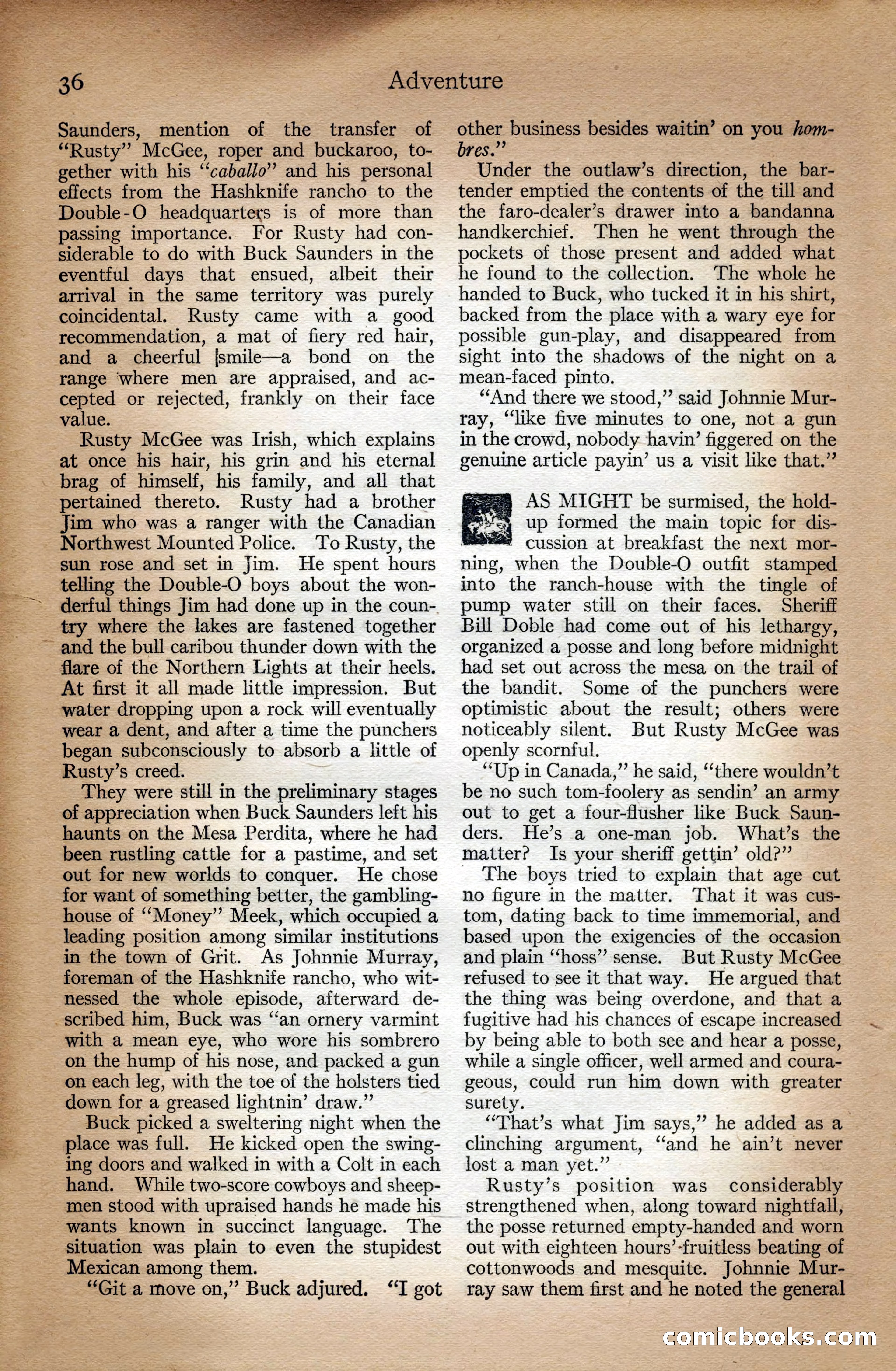 Adventure Magazine Cover — page 38 of 196