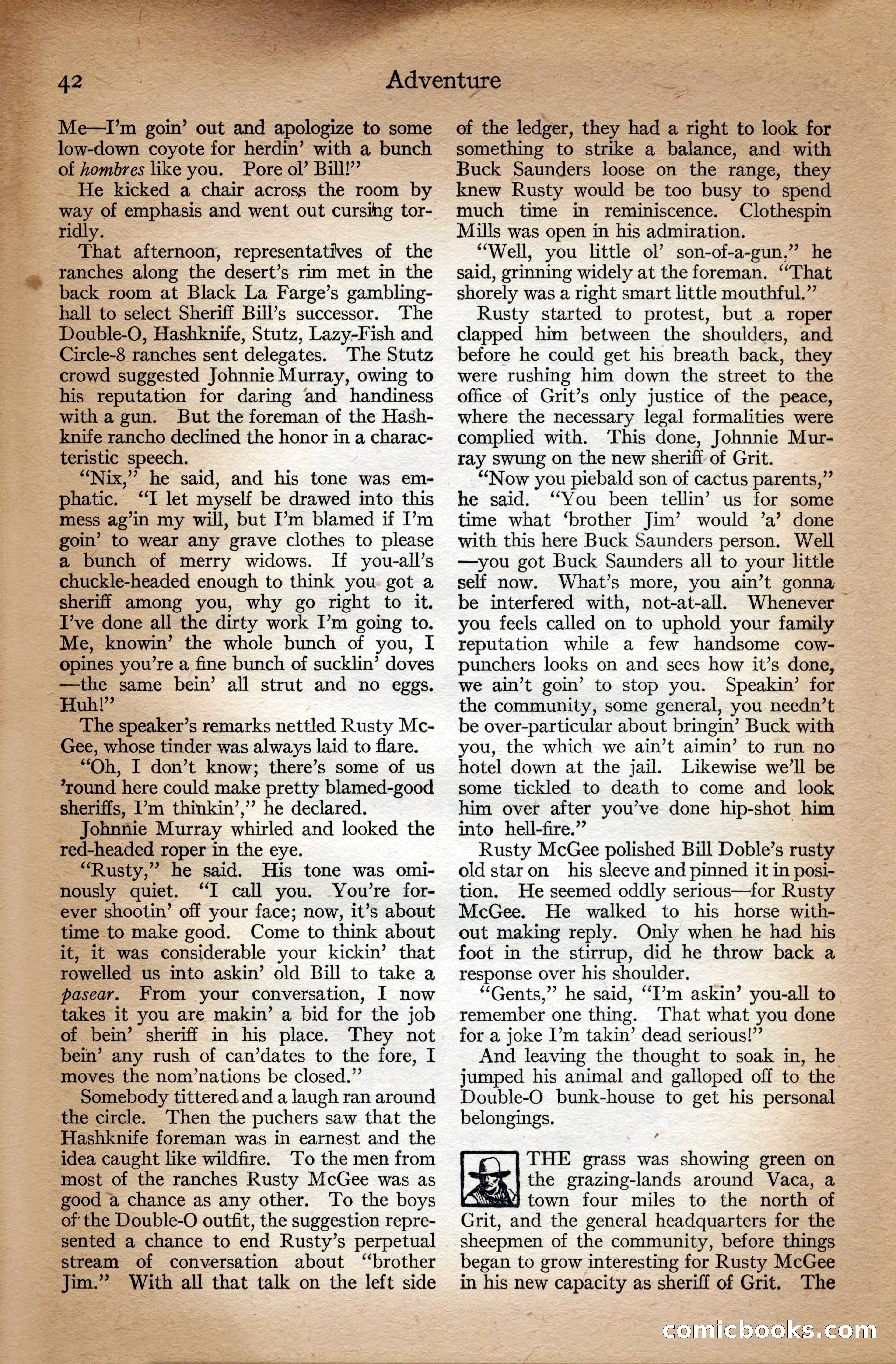 Adventure Magazine Cover — page 44 of 196