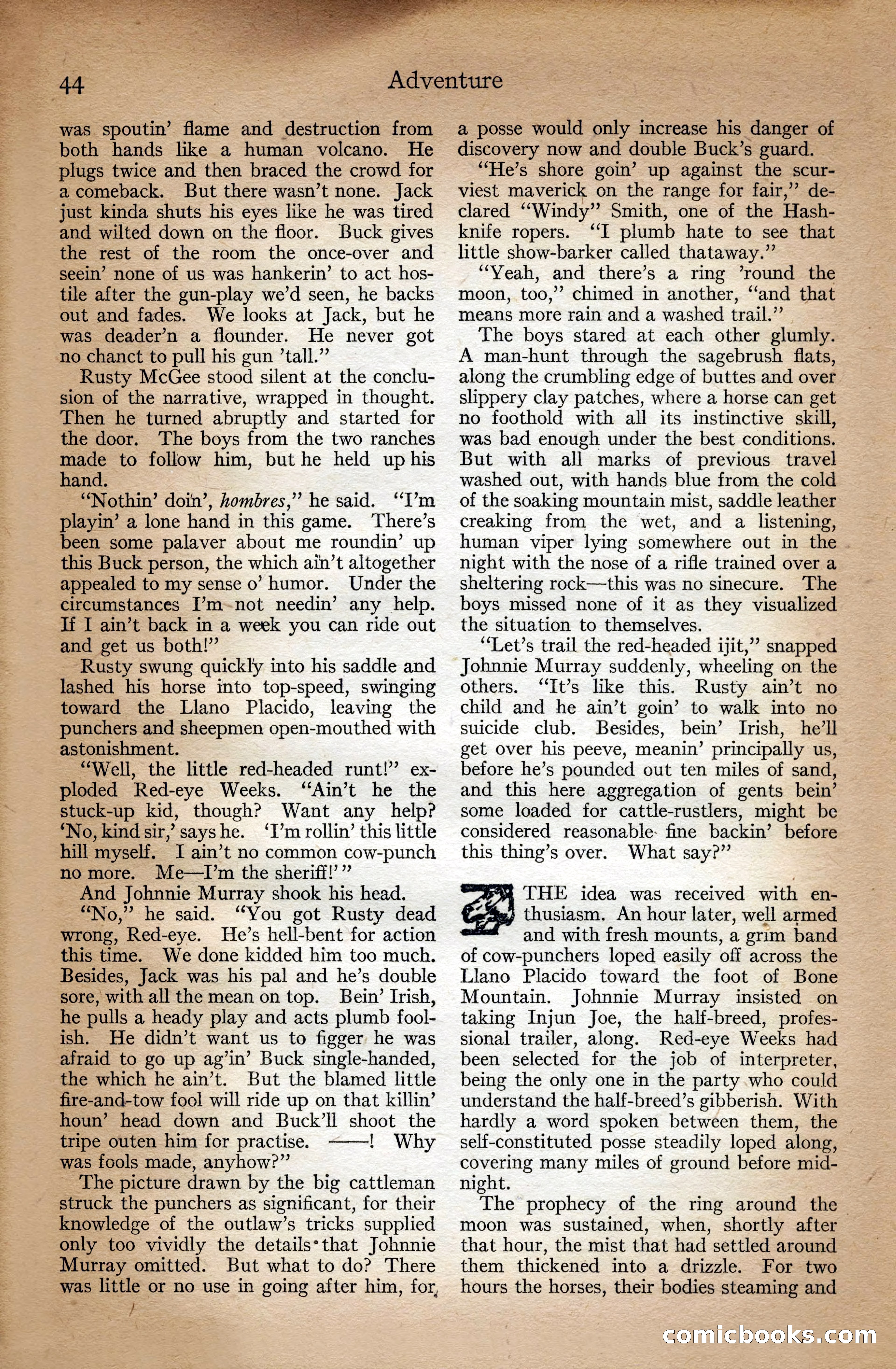 Adventure Magazine Cover — page 46 of 196