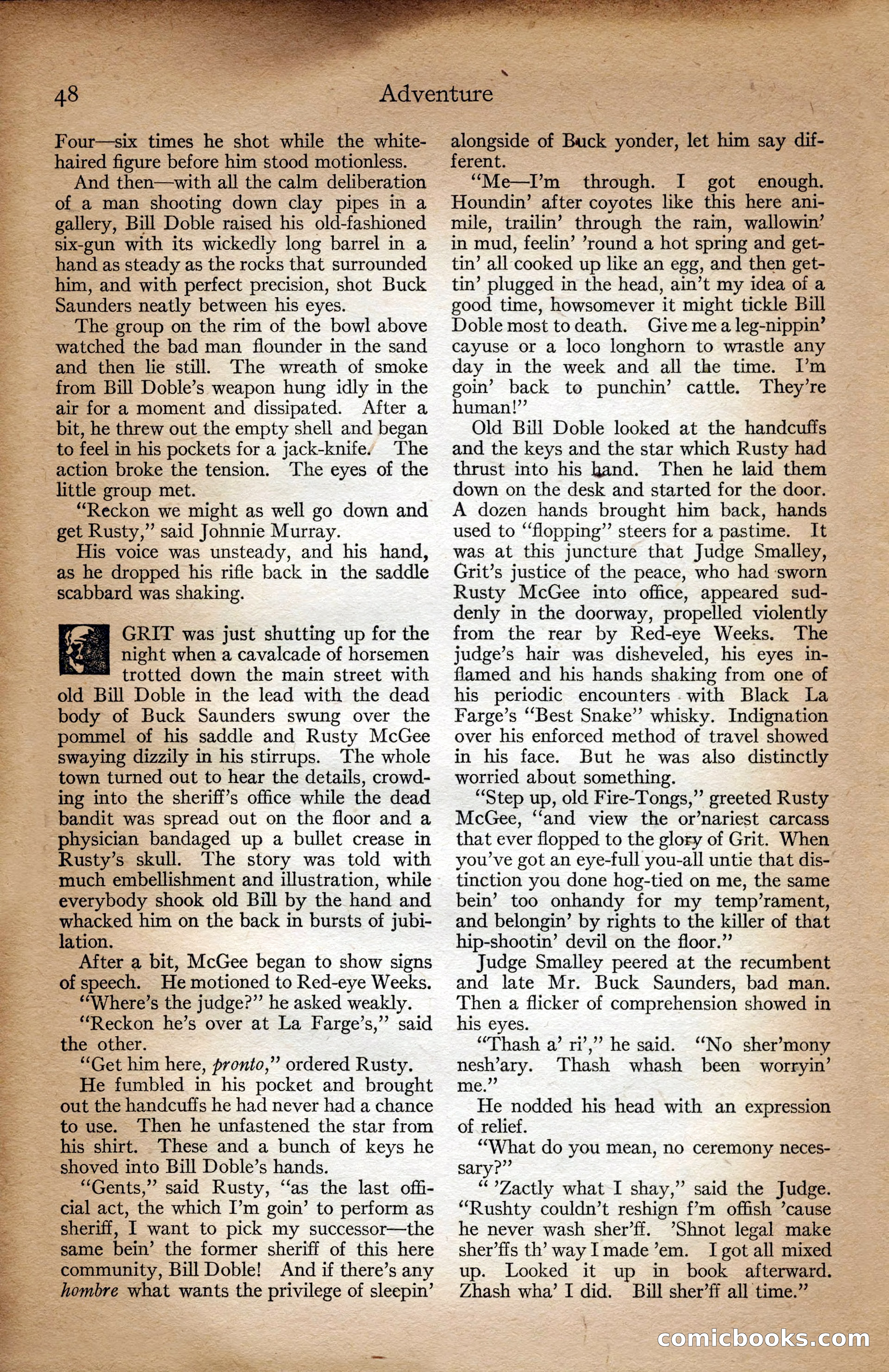 Adventure Magazine Cover — page 50 of 196