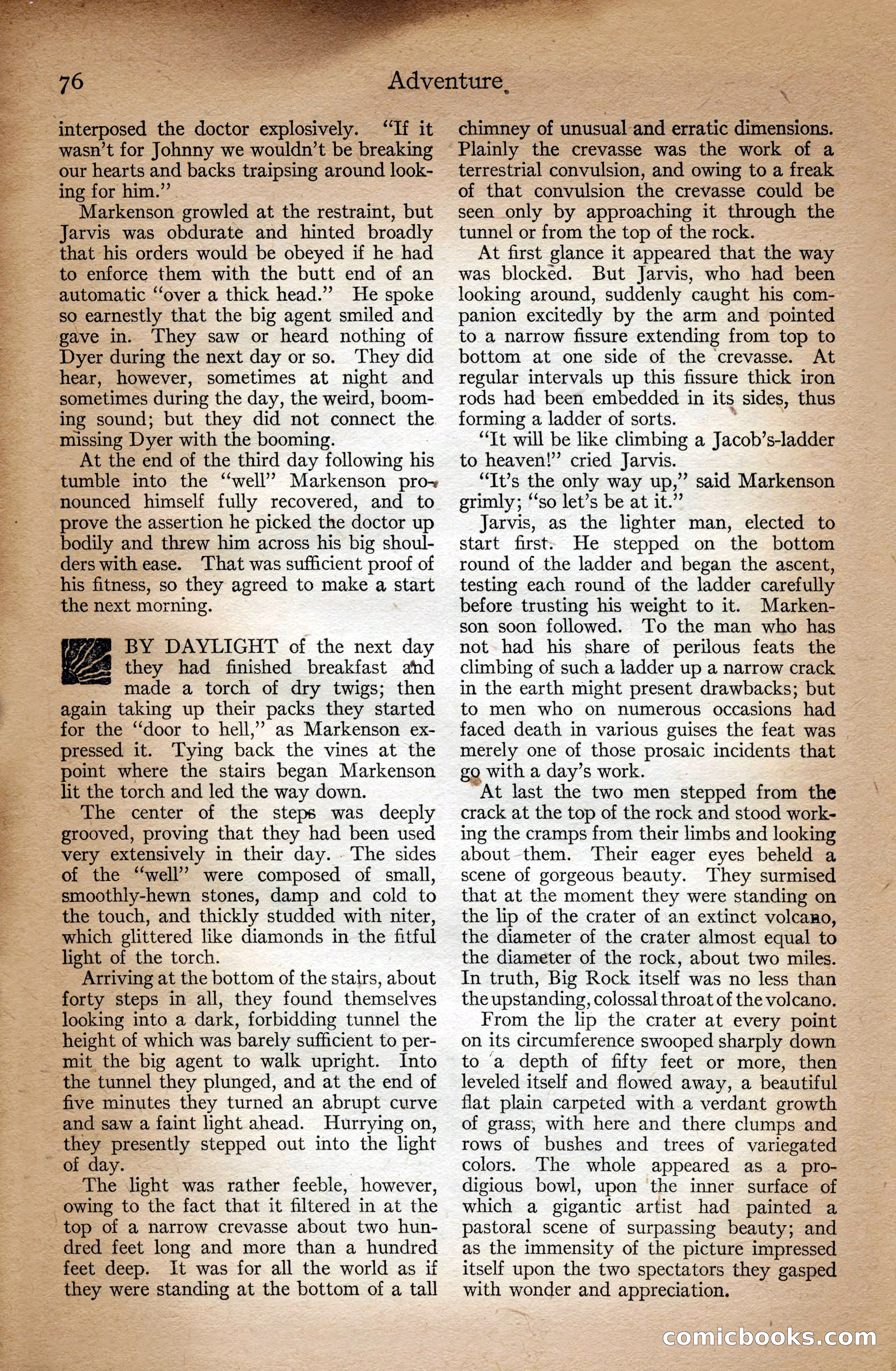 Adventure Magazine Cover — page 78 of 196