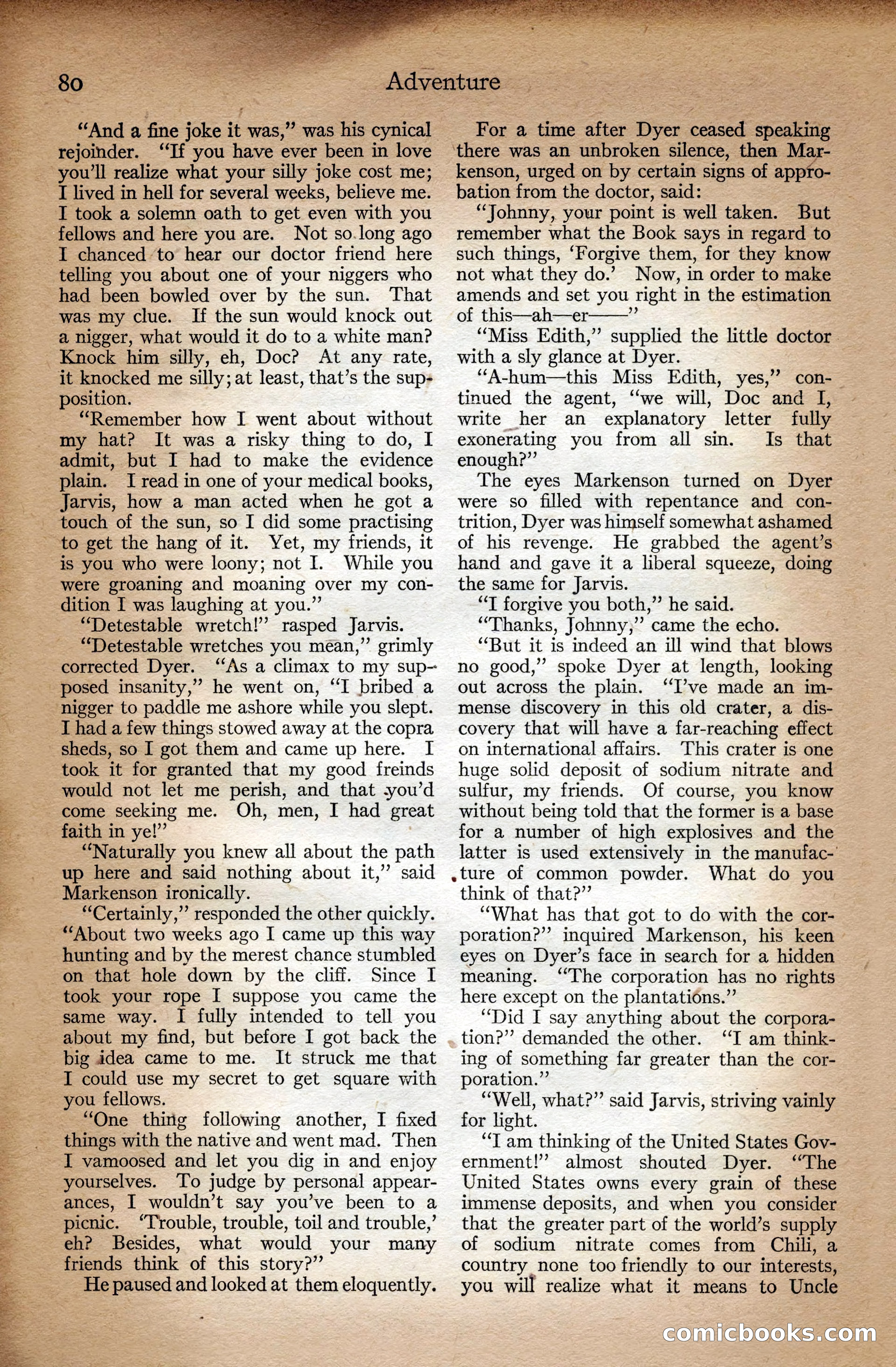 Adventure Magazine Cover — page 82 of 196