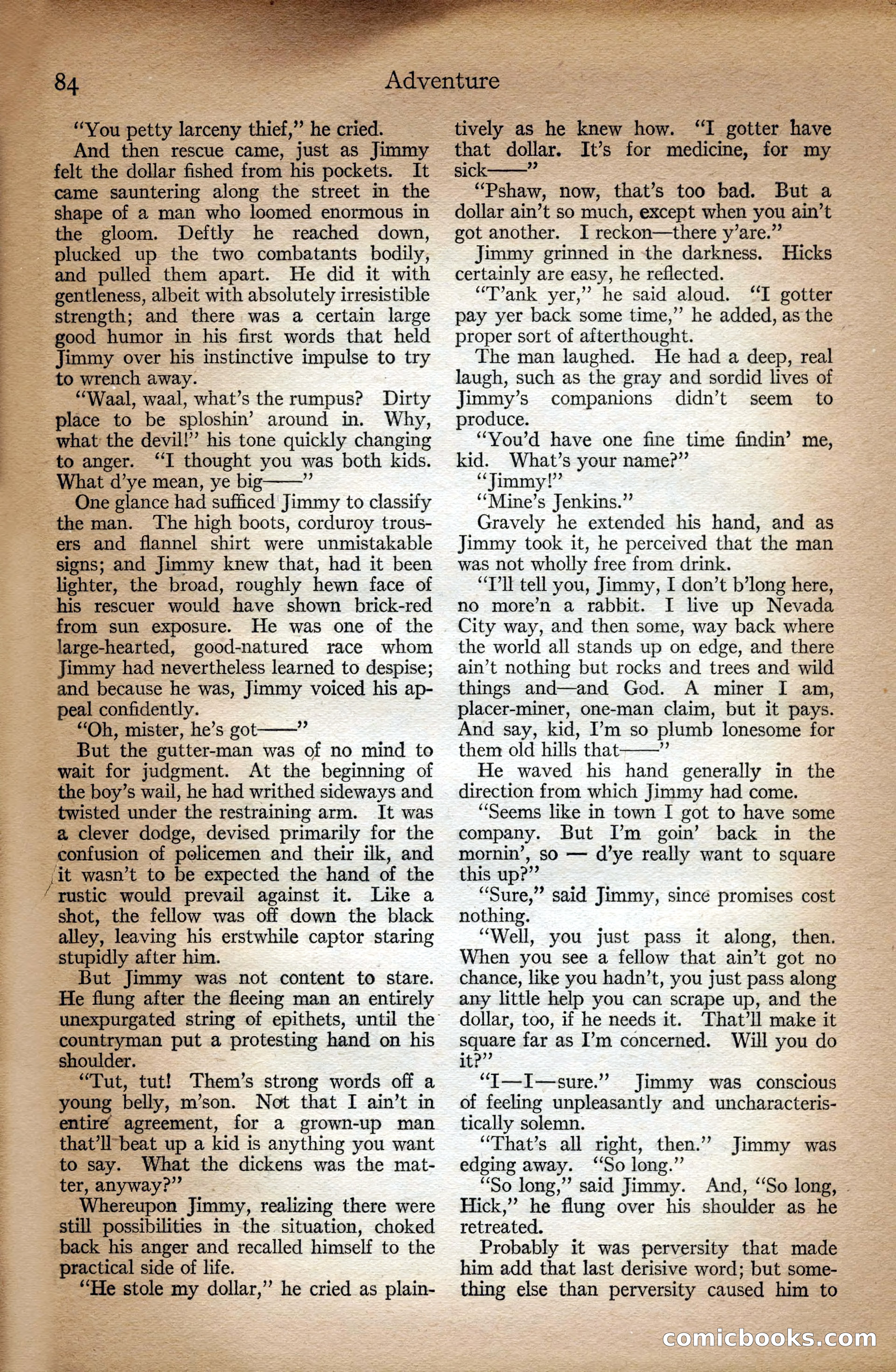 Adventure Magazine Cover — page 86 of 196