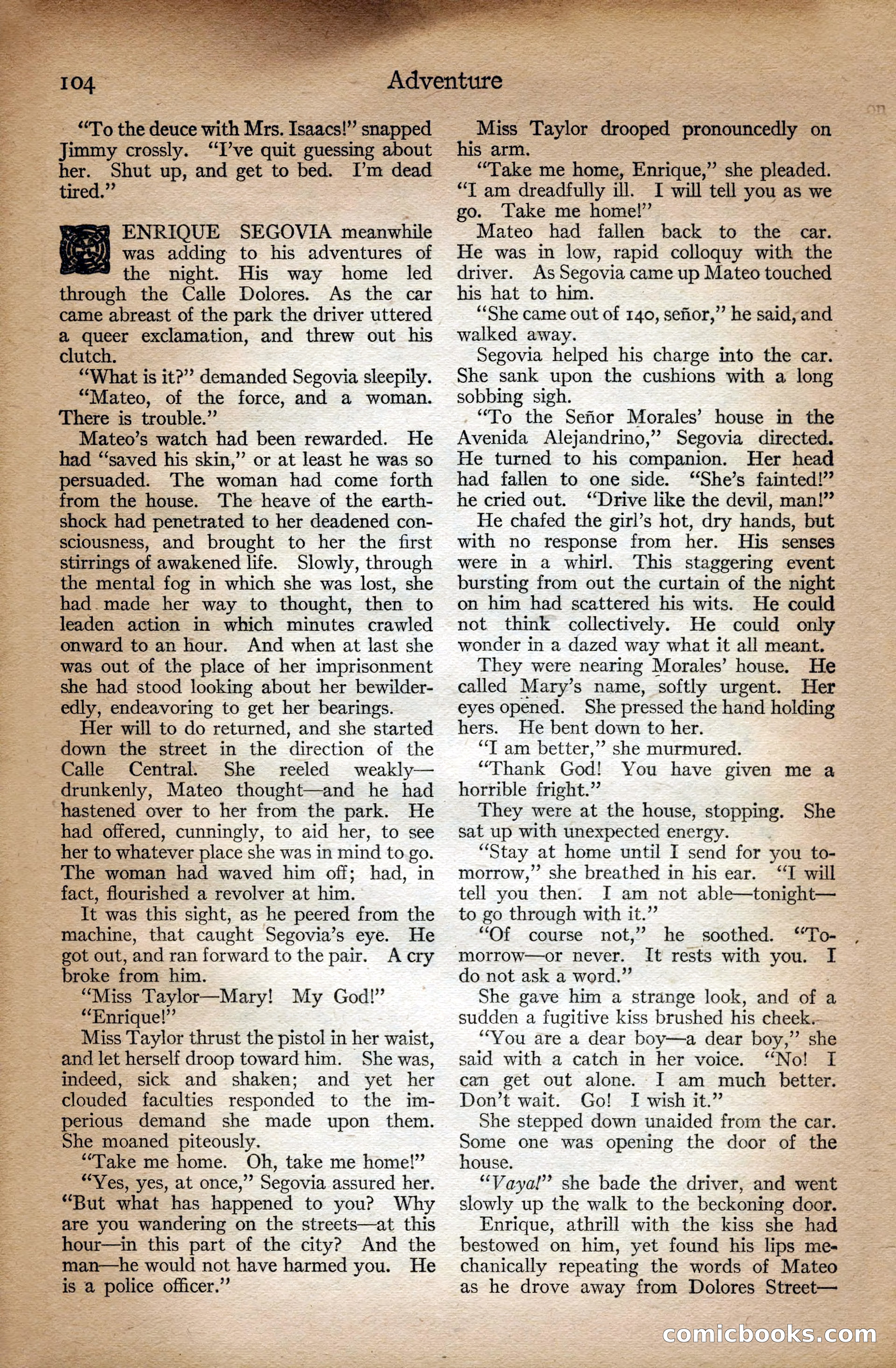 Adventure Magazine Cover — page 106 of 196
