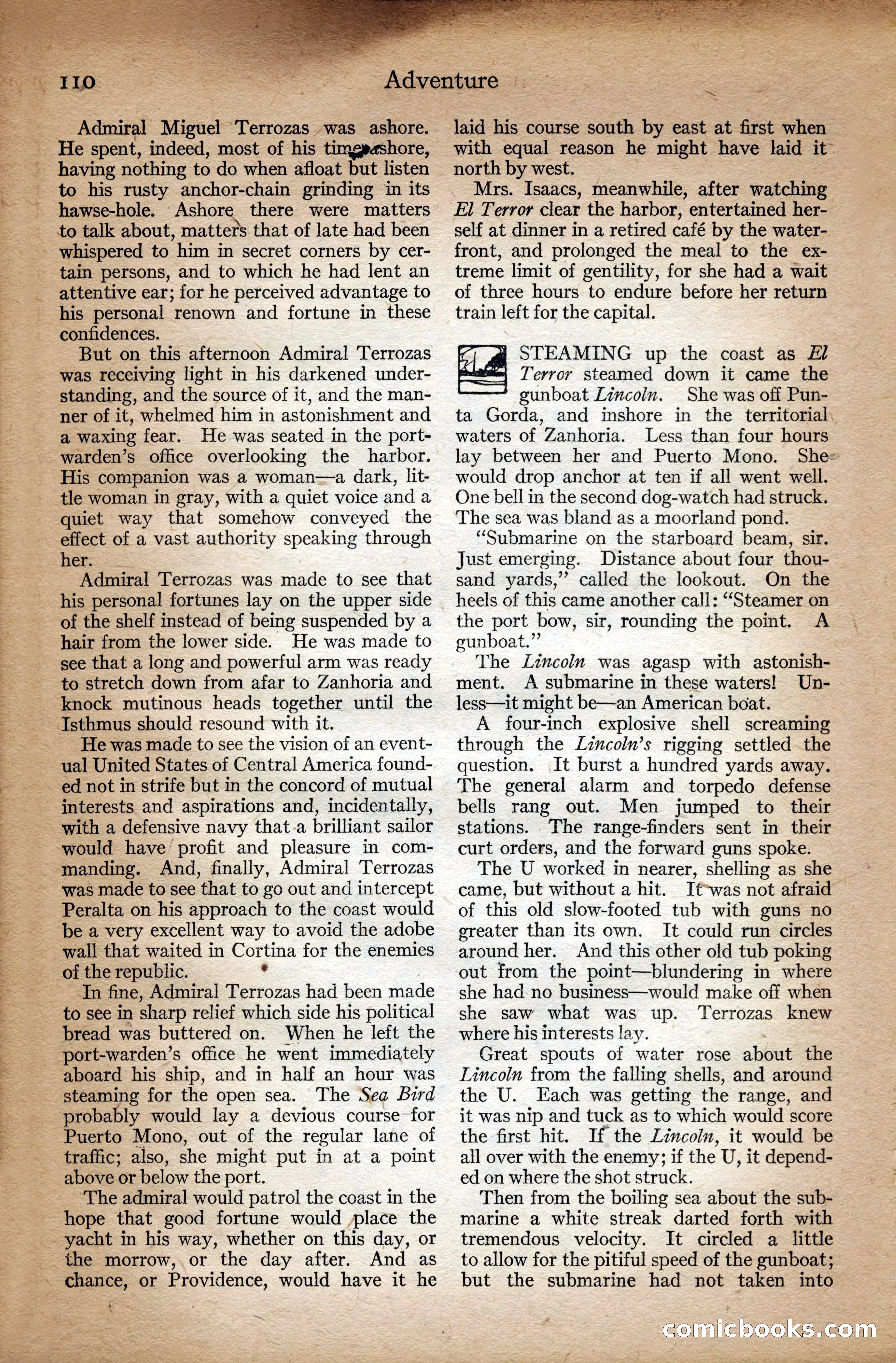 Adventure Magazine Cover — page 112 of 196