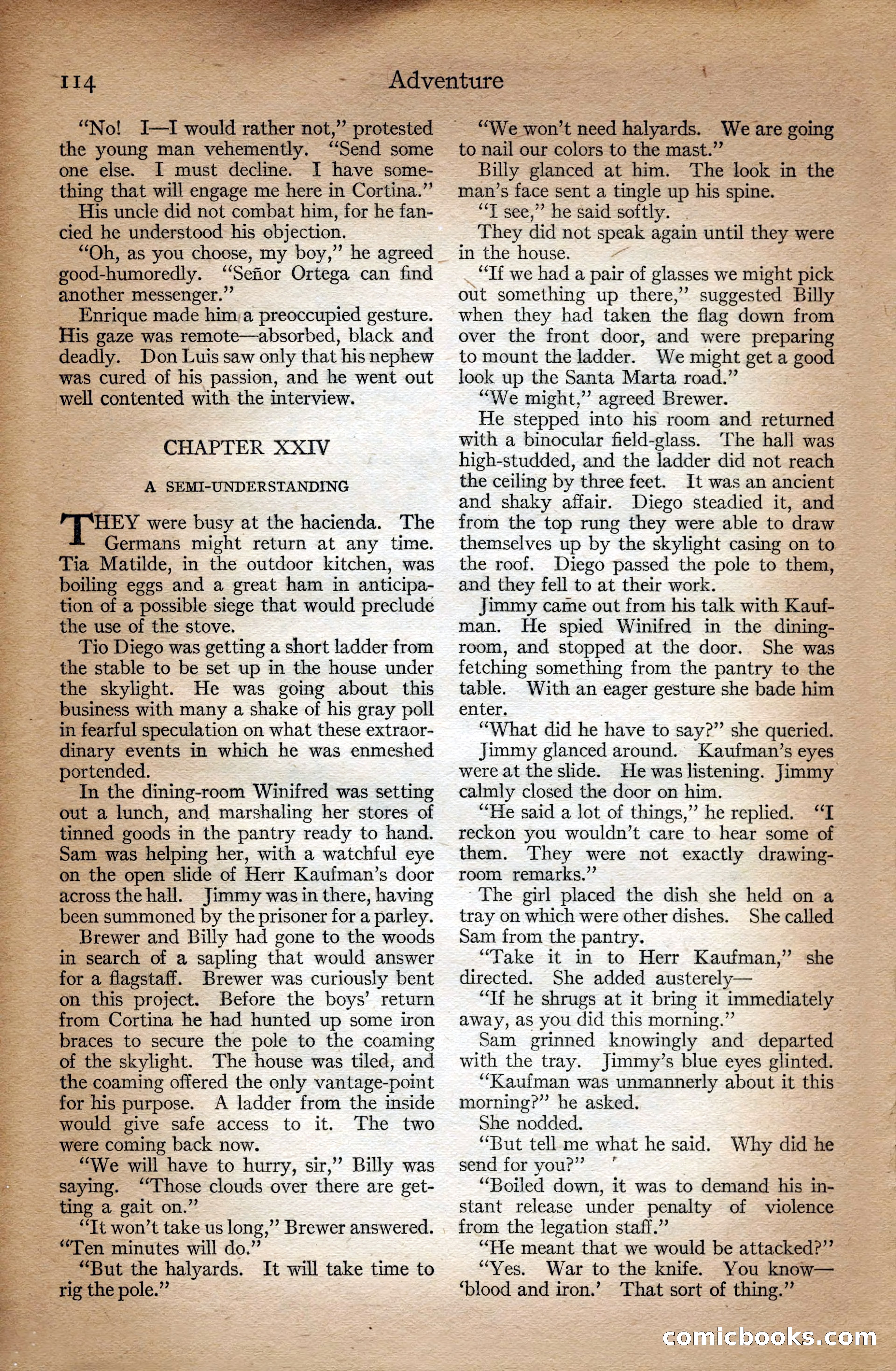 Adventure Magazine Cover — page 116 of 196