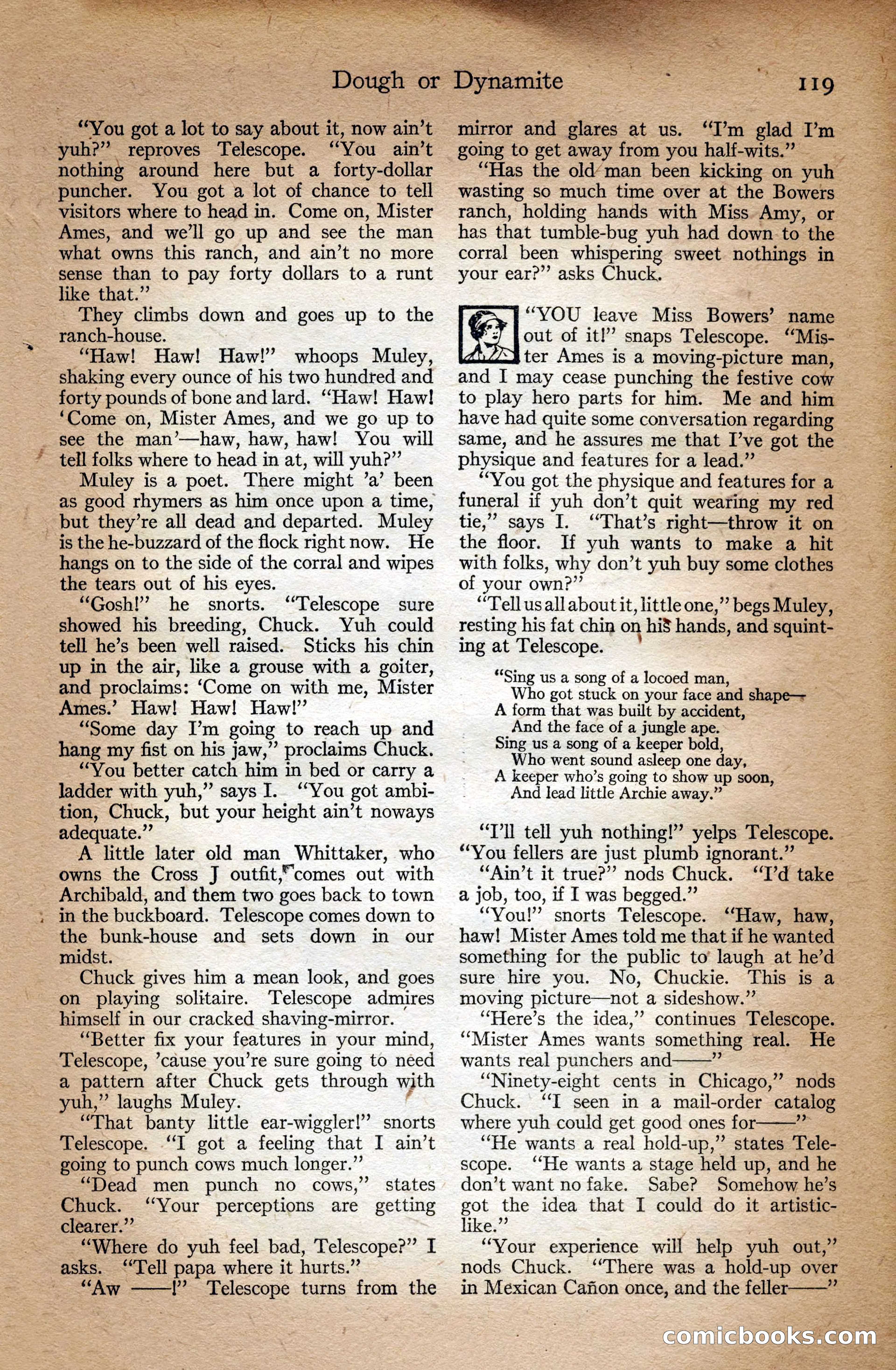 Adventure Magazine Cover — page 121 of 196