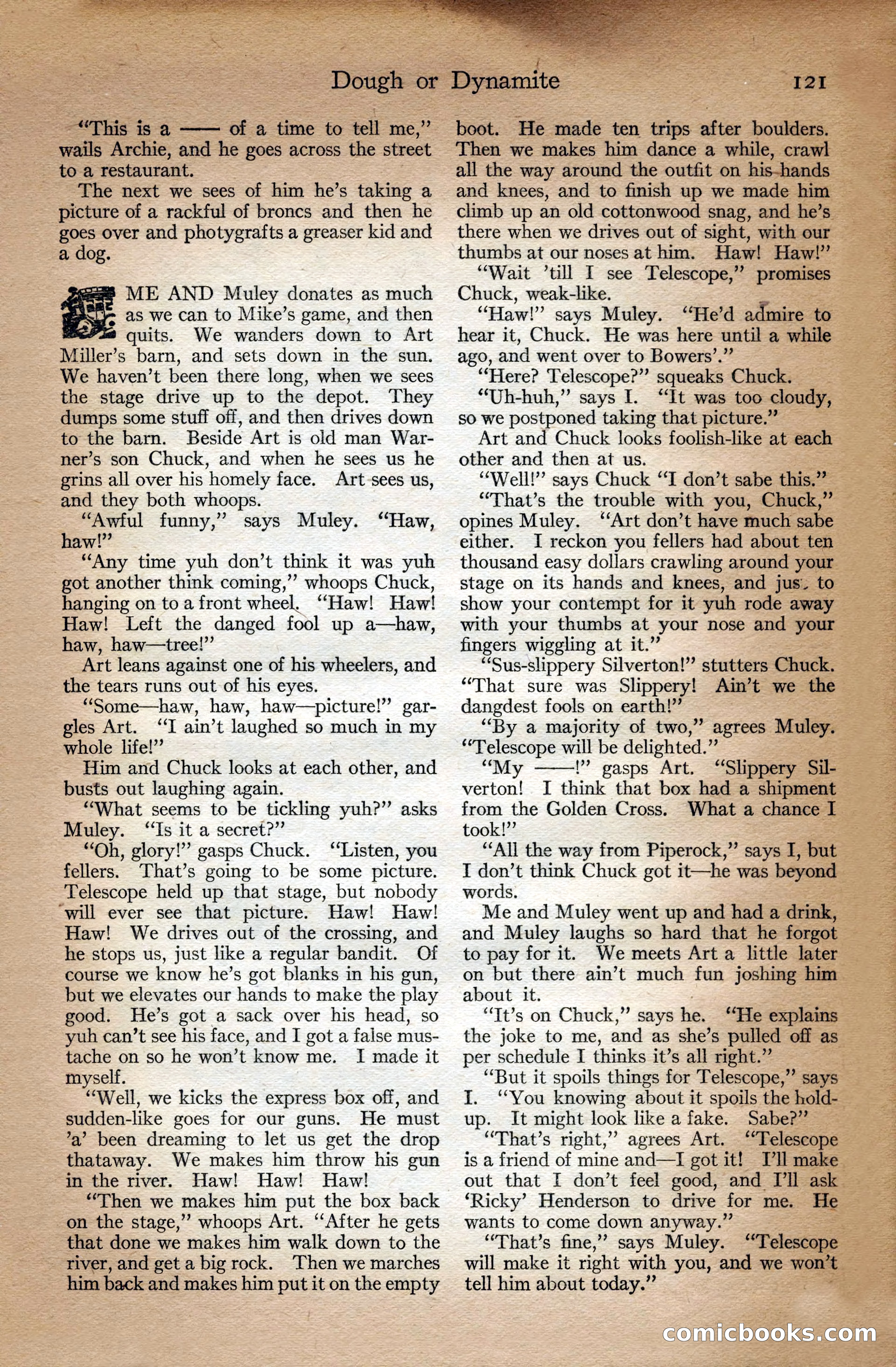 Adventure Magazine Cover — page 123 of 196