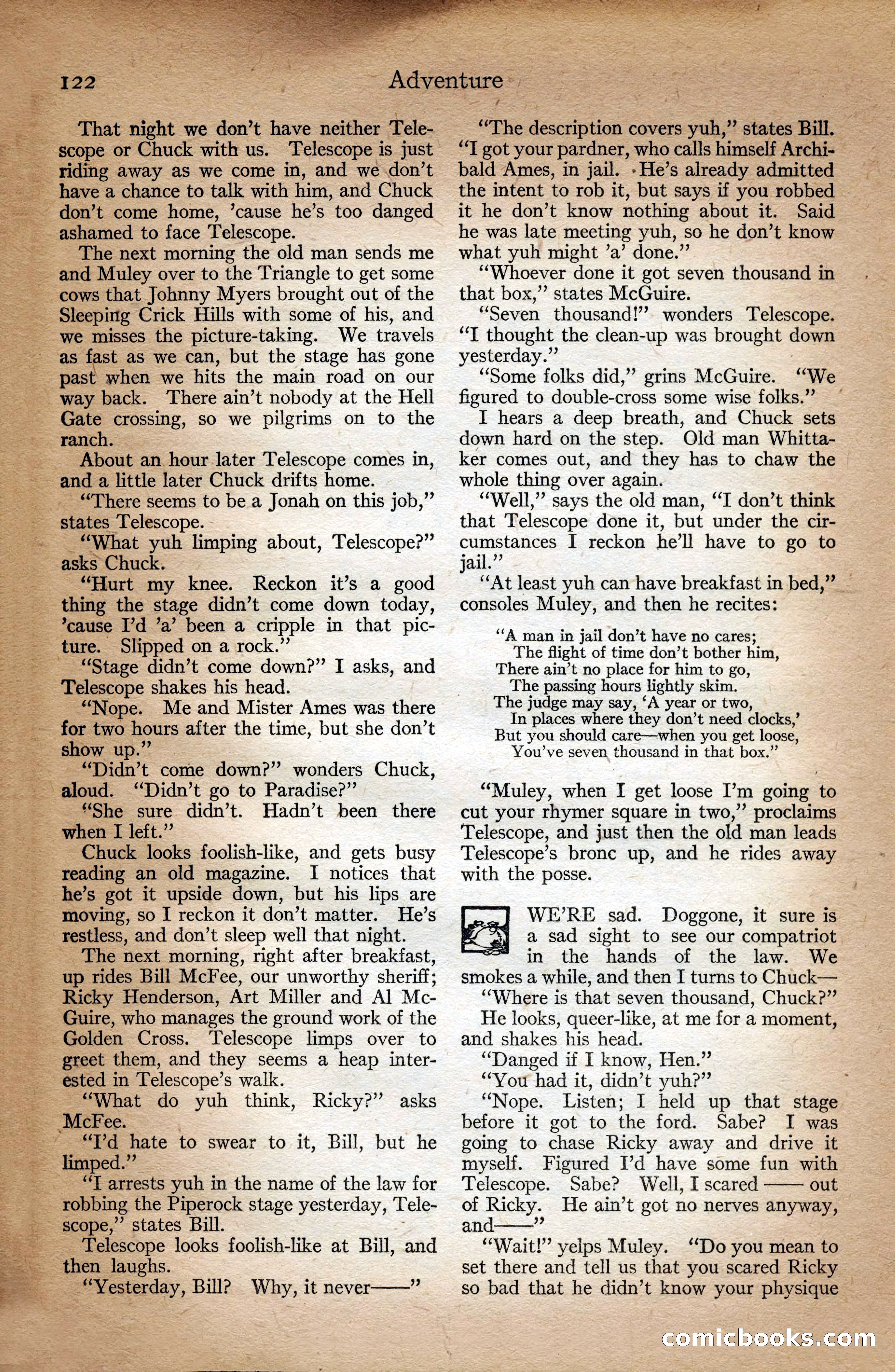 Adventure Magazine Cover — page 124 of 196