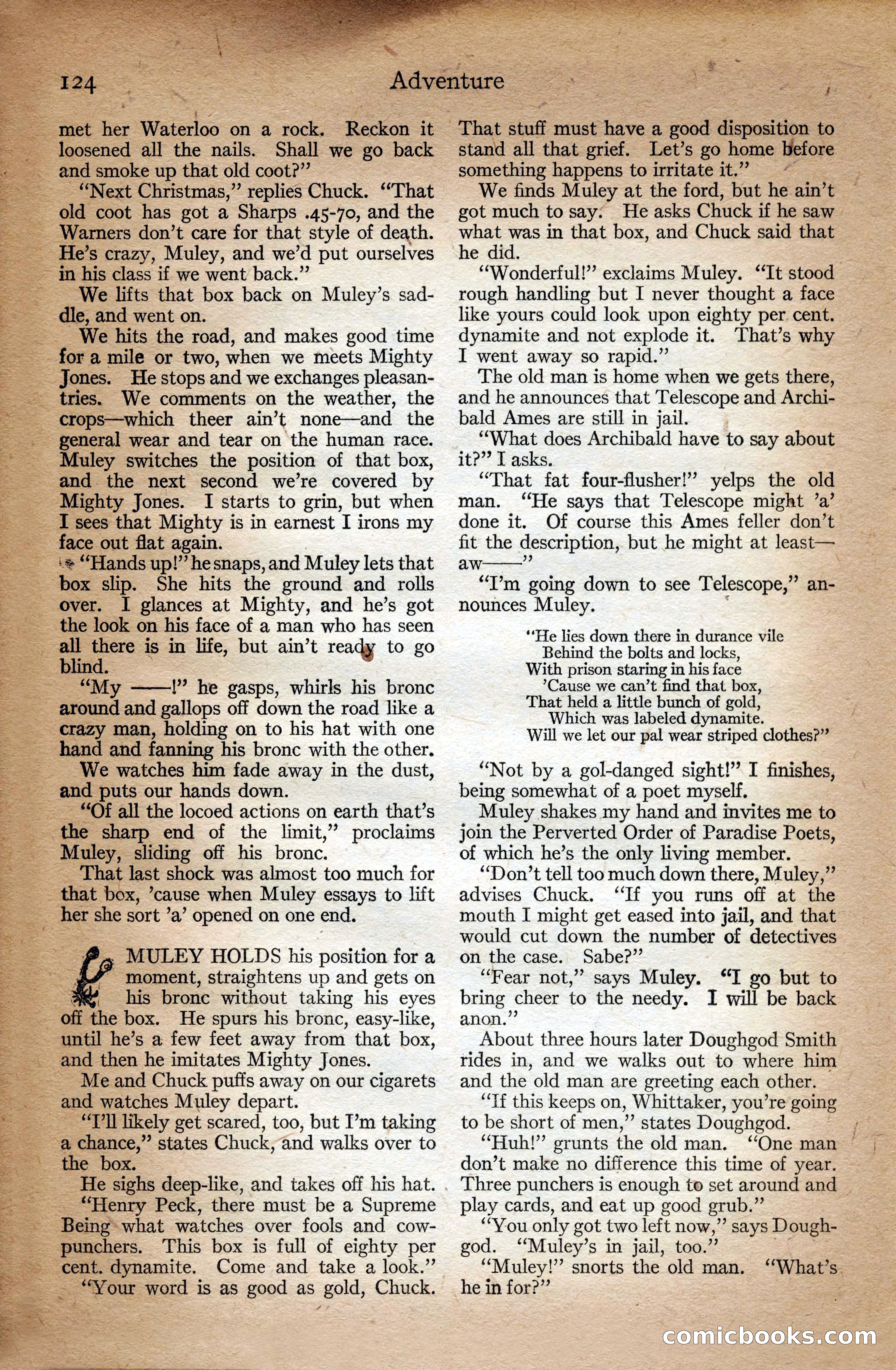 Adventure Magazine Cover — page 126 of 196