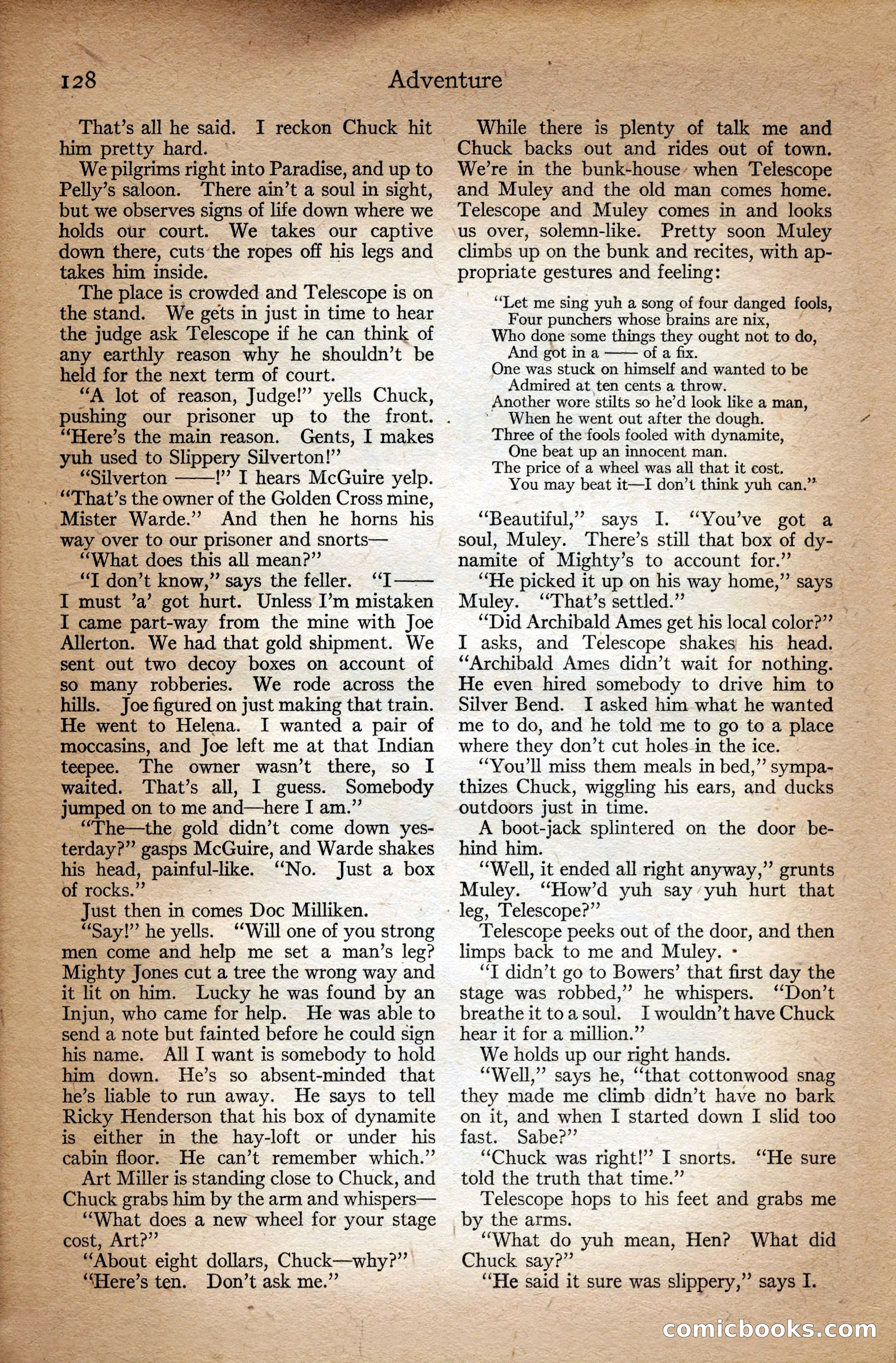 Adventure Magazine Cover — page 130 of 196