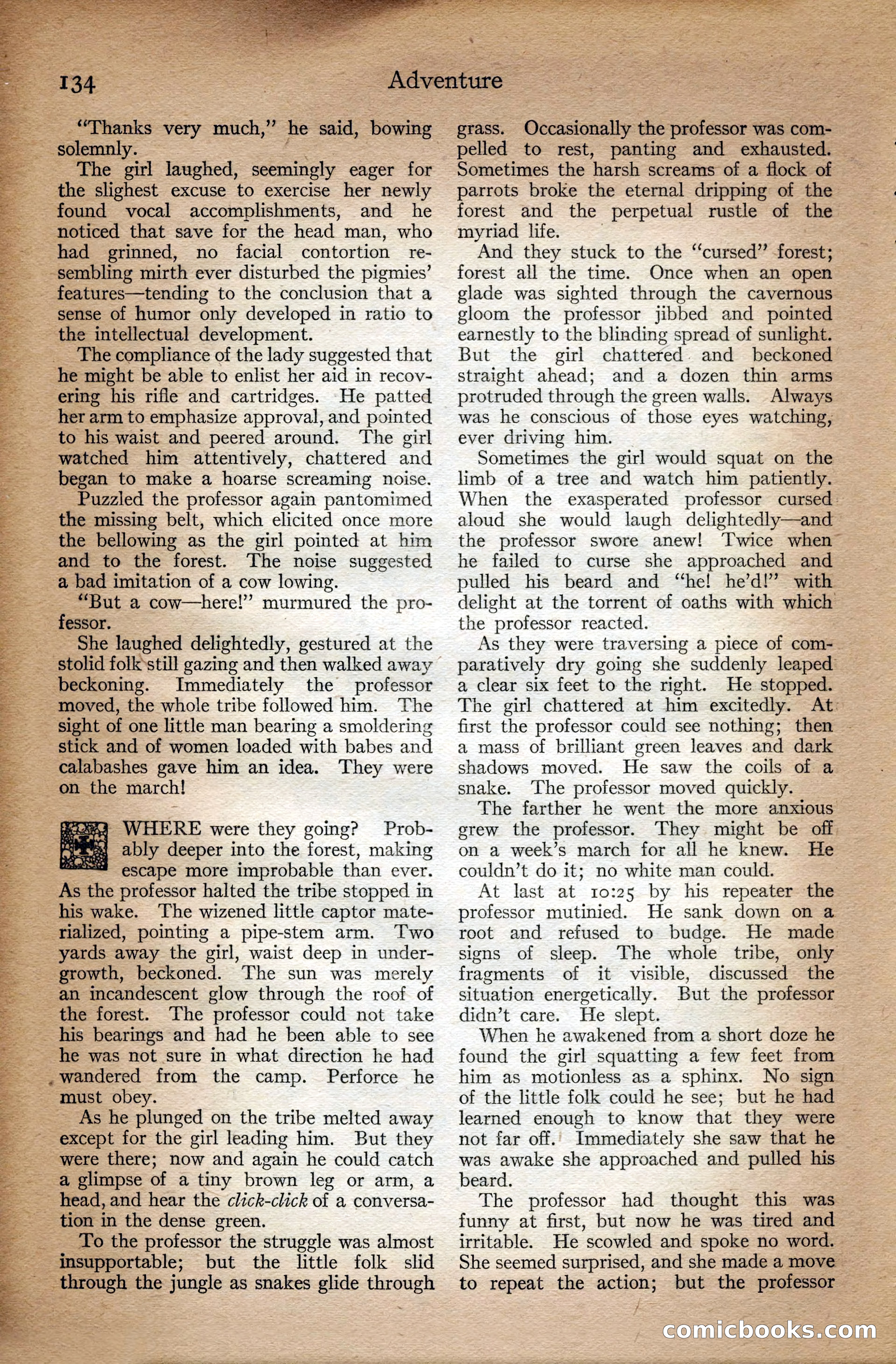 Adventure Magazine Cover — page 136 of 196