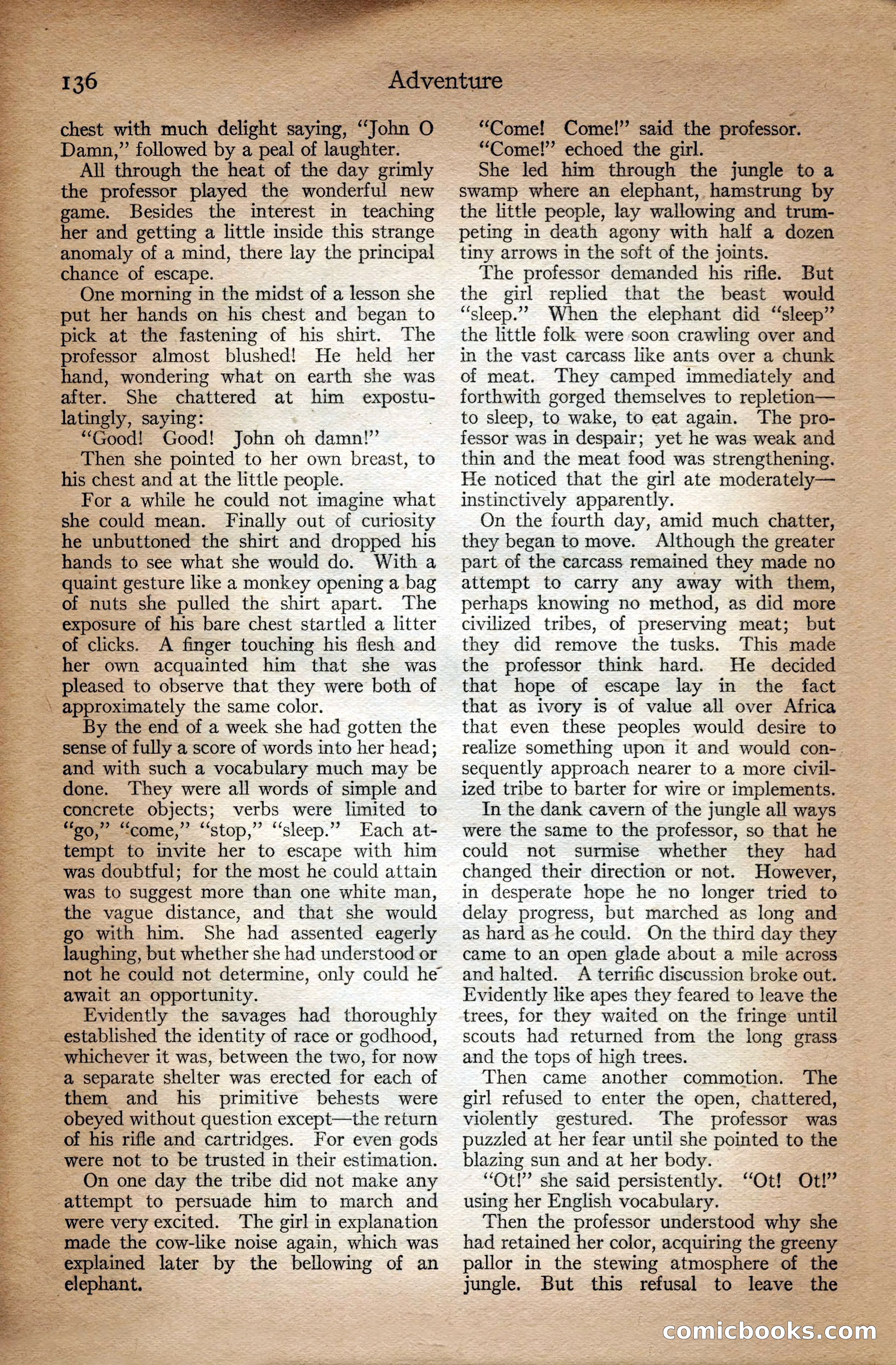 Adventure Magazine Cover — page 138 of 196