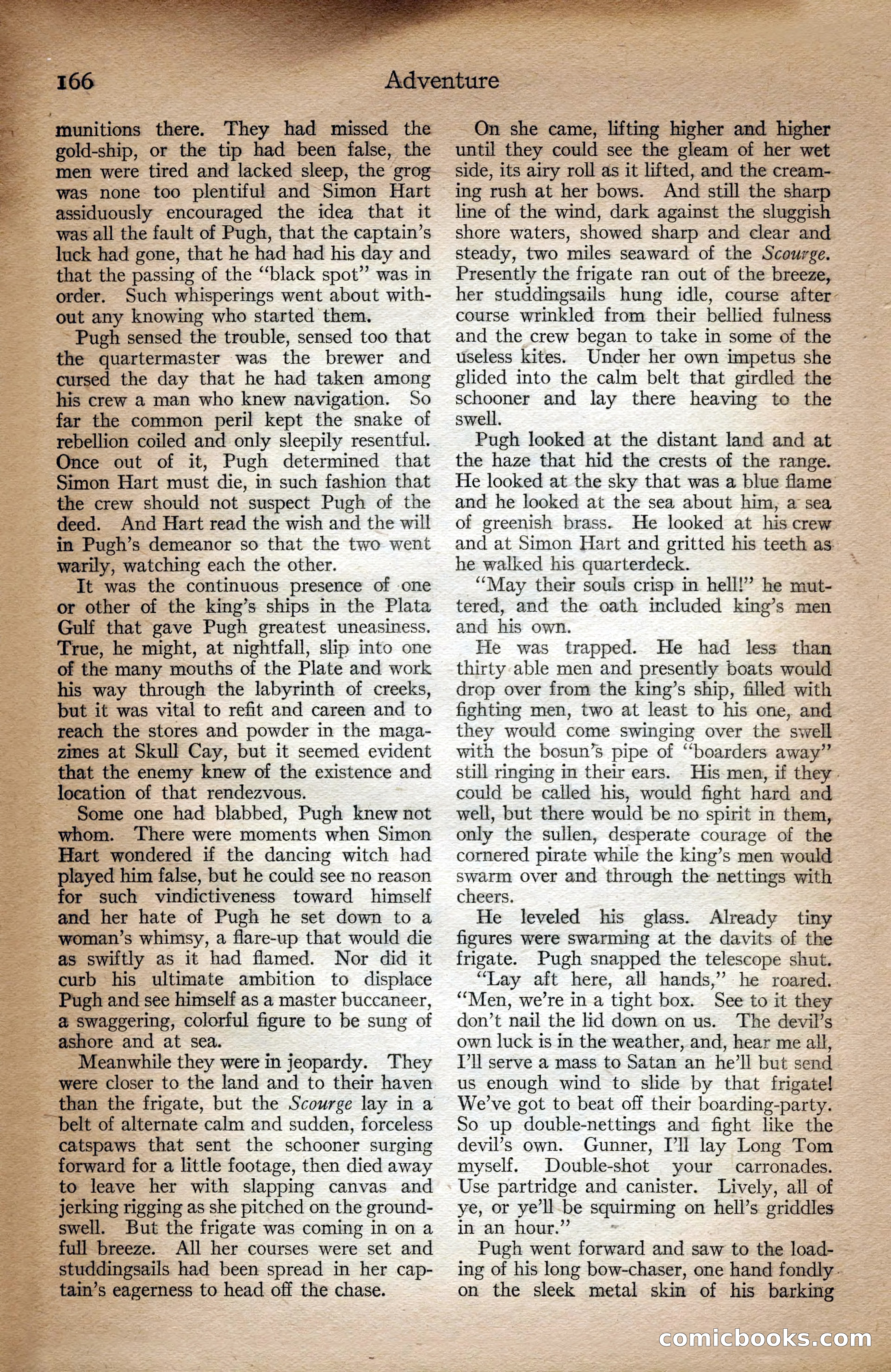 Adventure Magazine Cover — page 168 of 196
