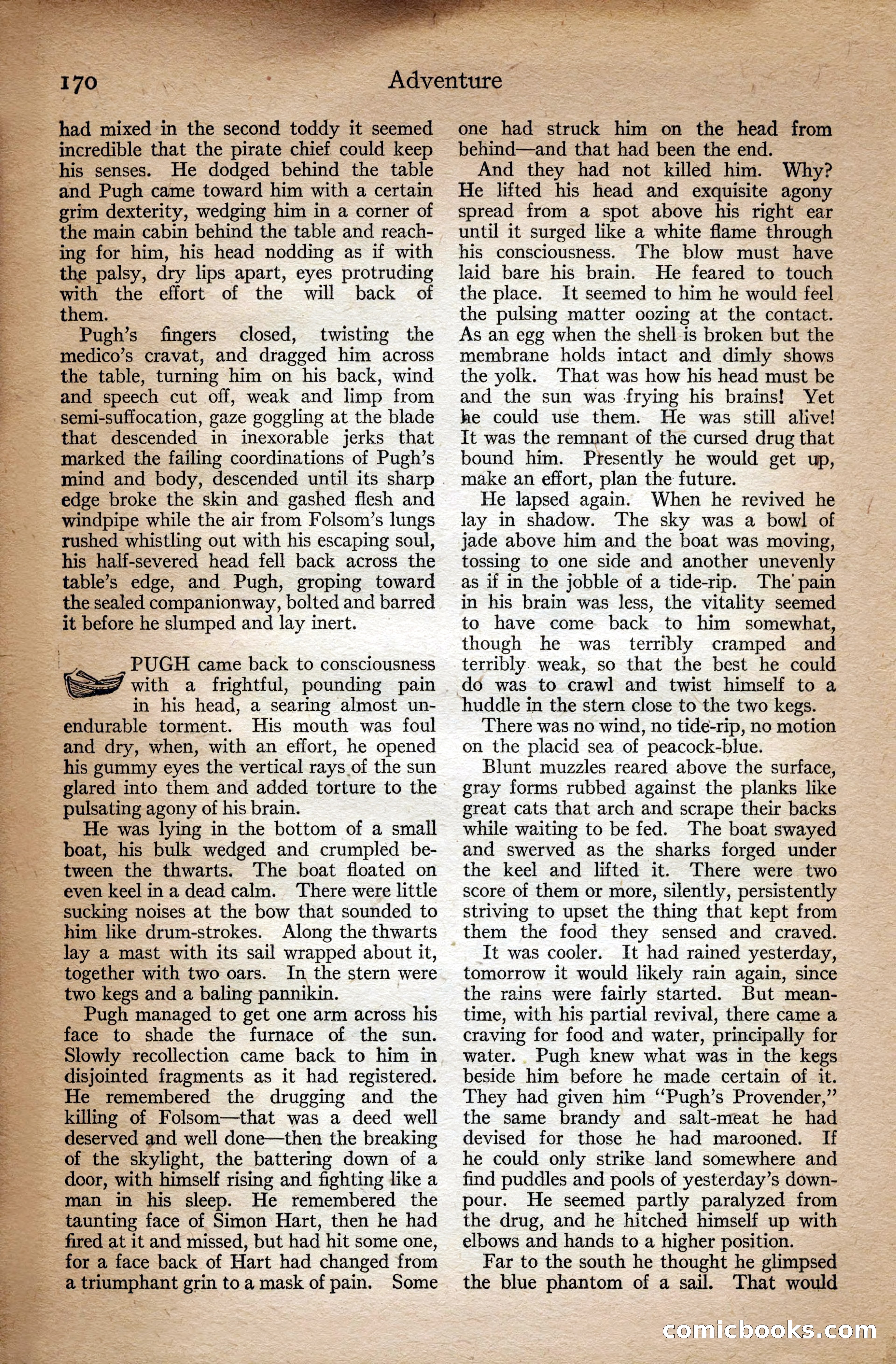 Adventure Magazine Cover — page 172 of 196