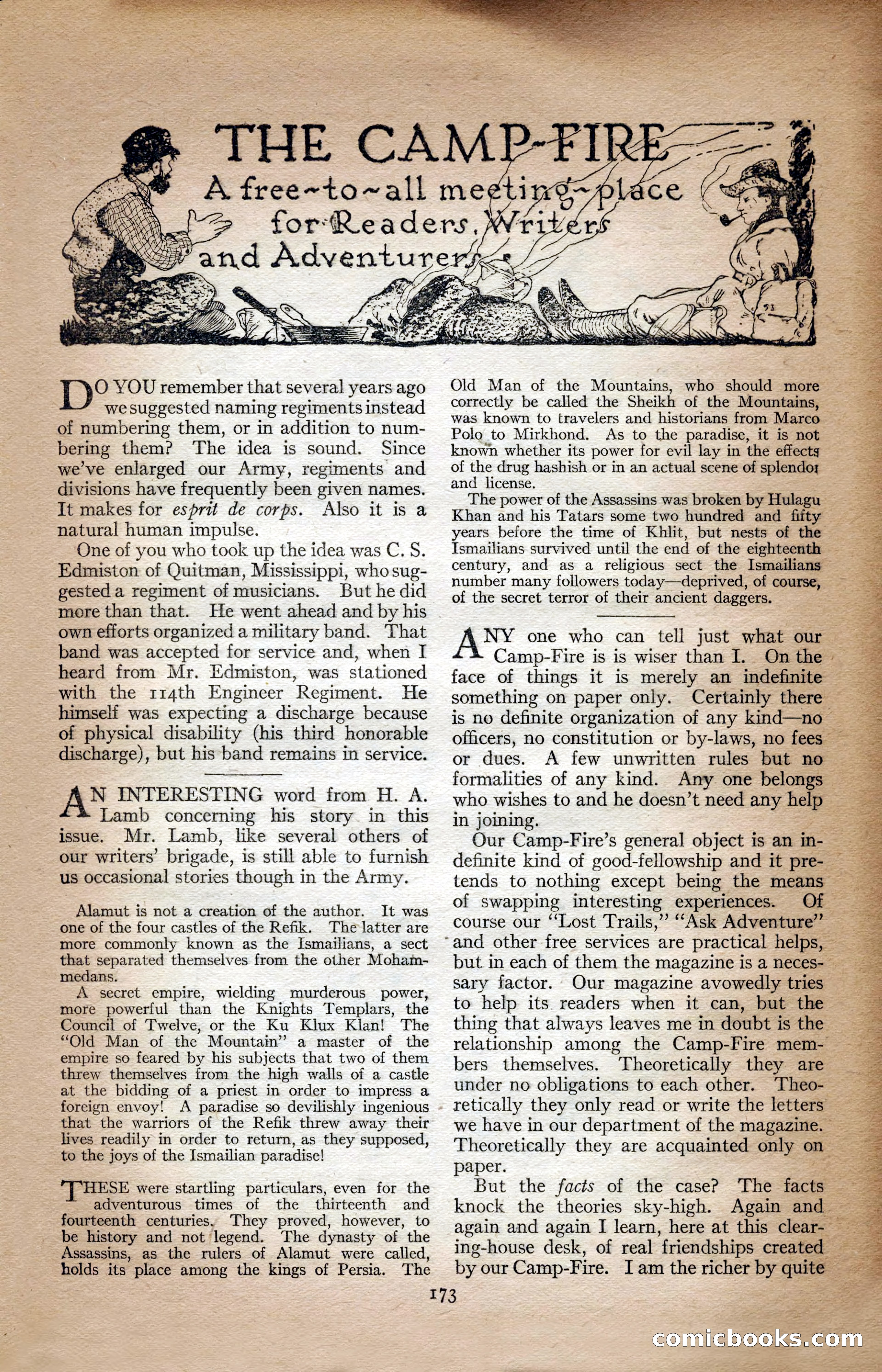 Adventure Magazine Cover — page 175 of 196