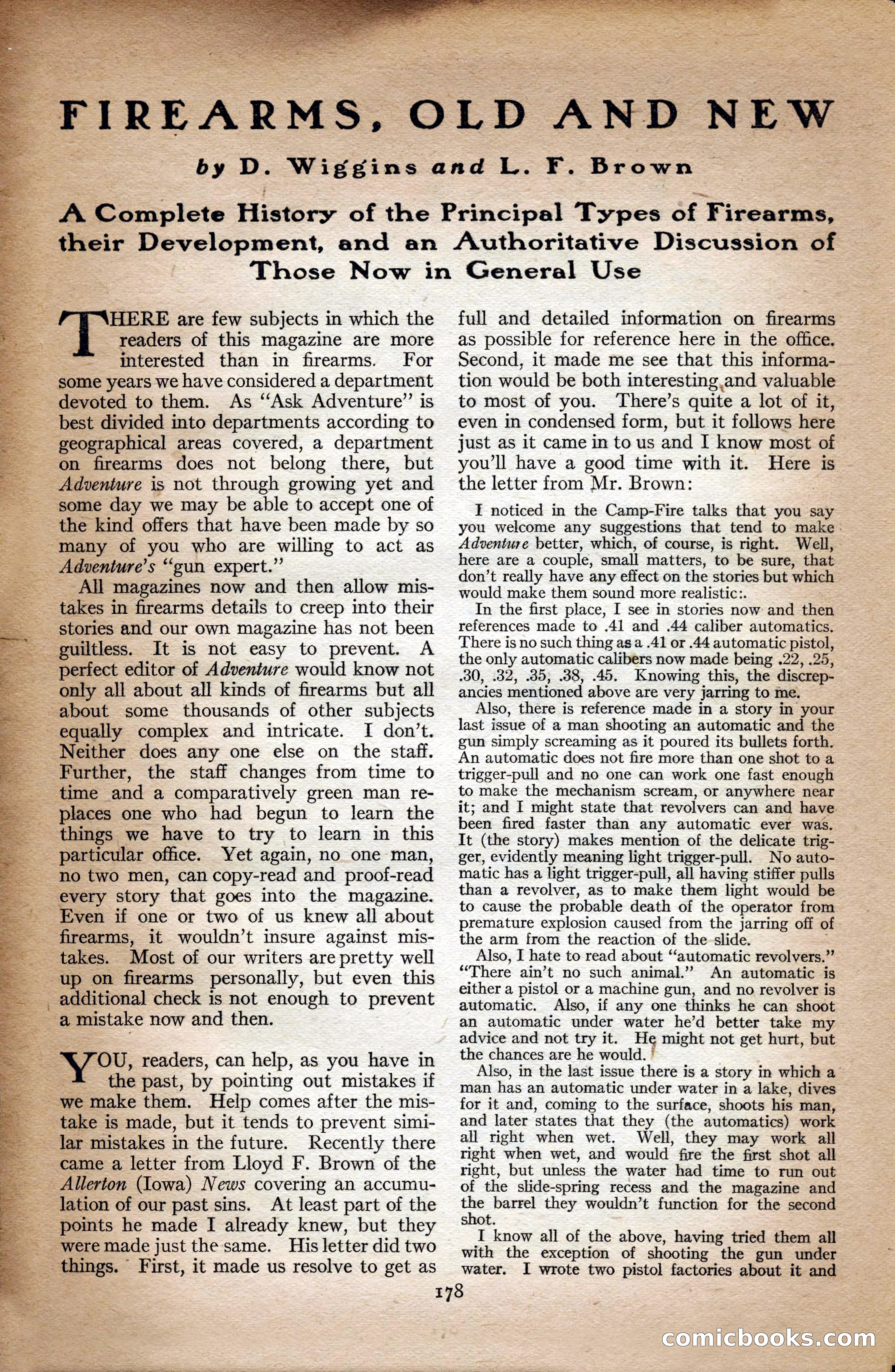 Adventure Magazine Cover — page 180 of 196