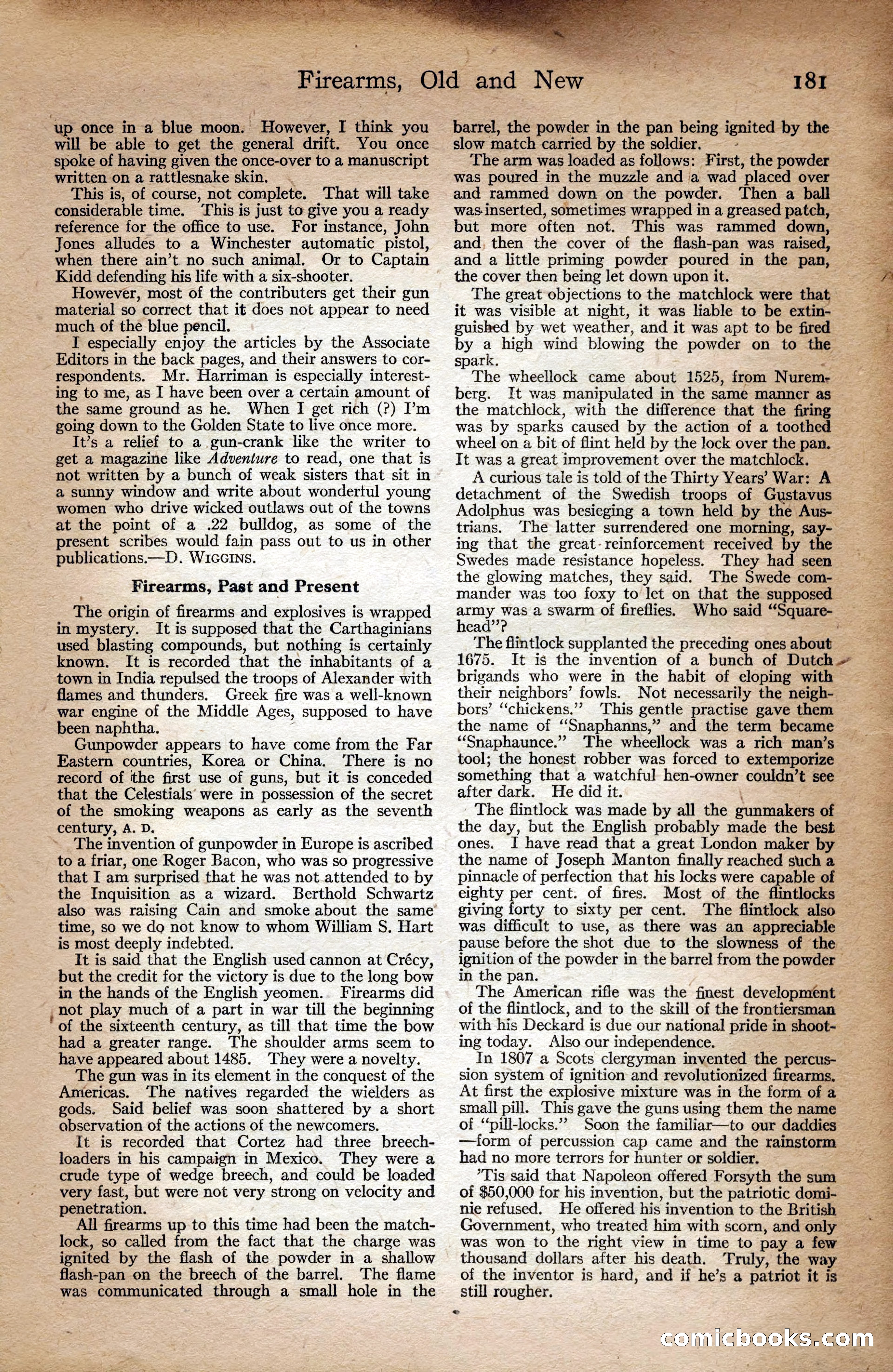 Adventure Magazine Cover — page 183 of 196