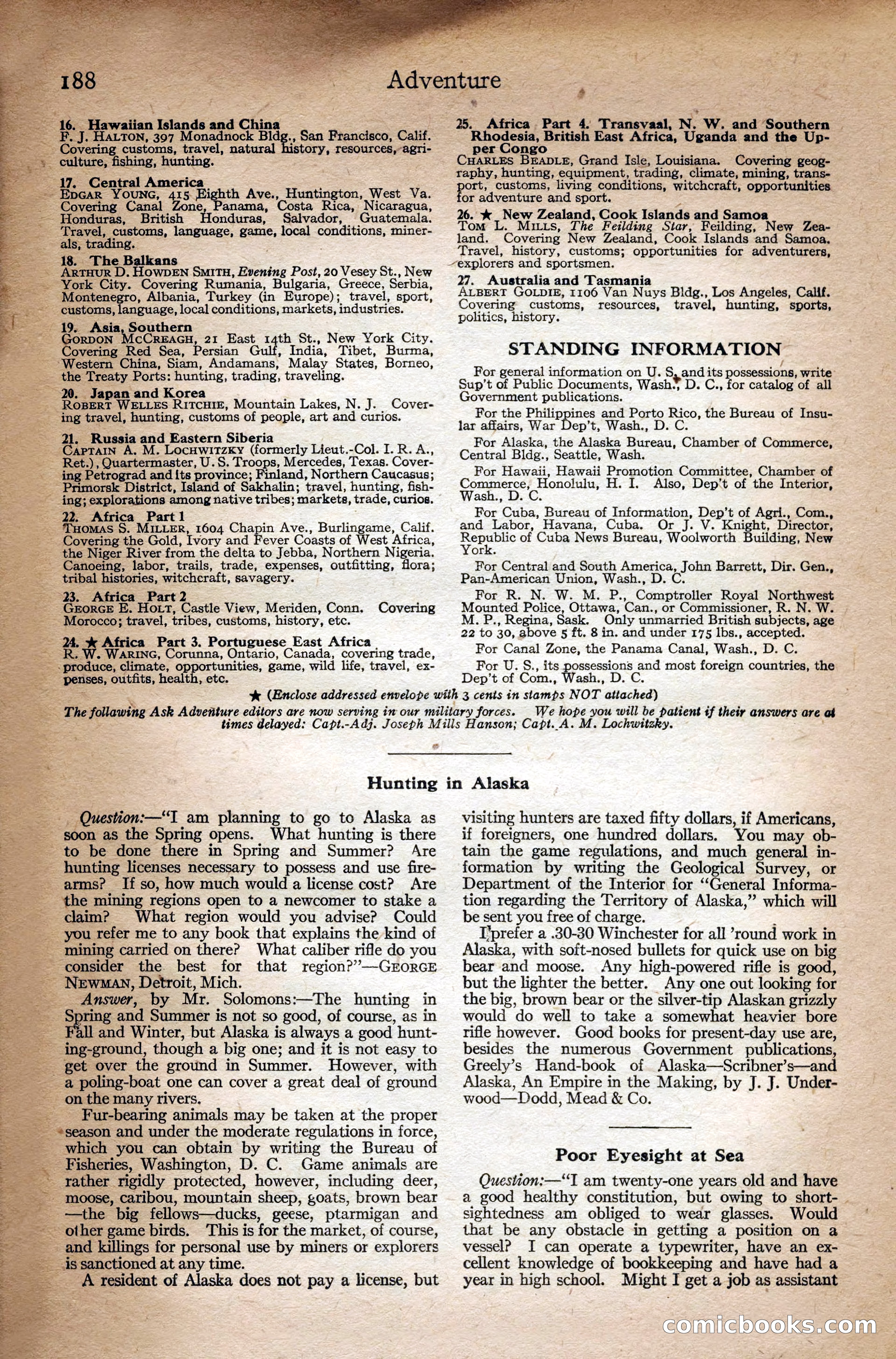 Adventure Magazine Cover — page 190 of 196